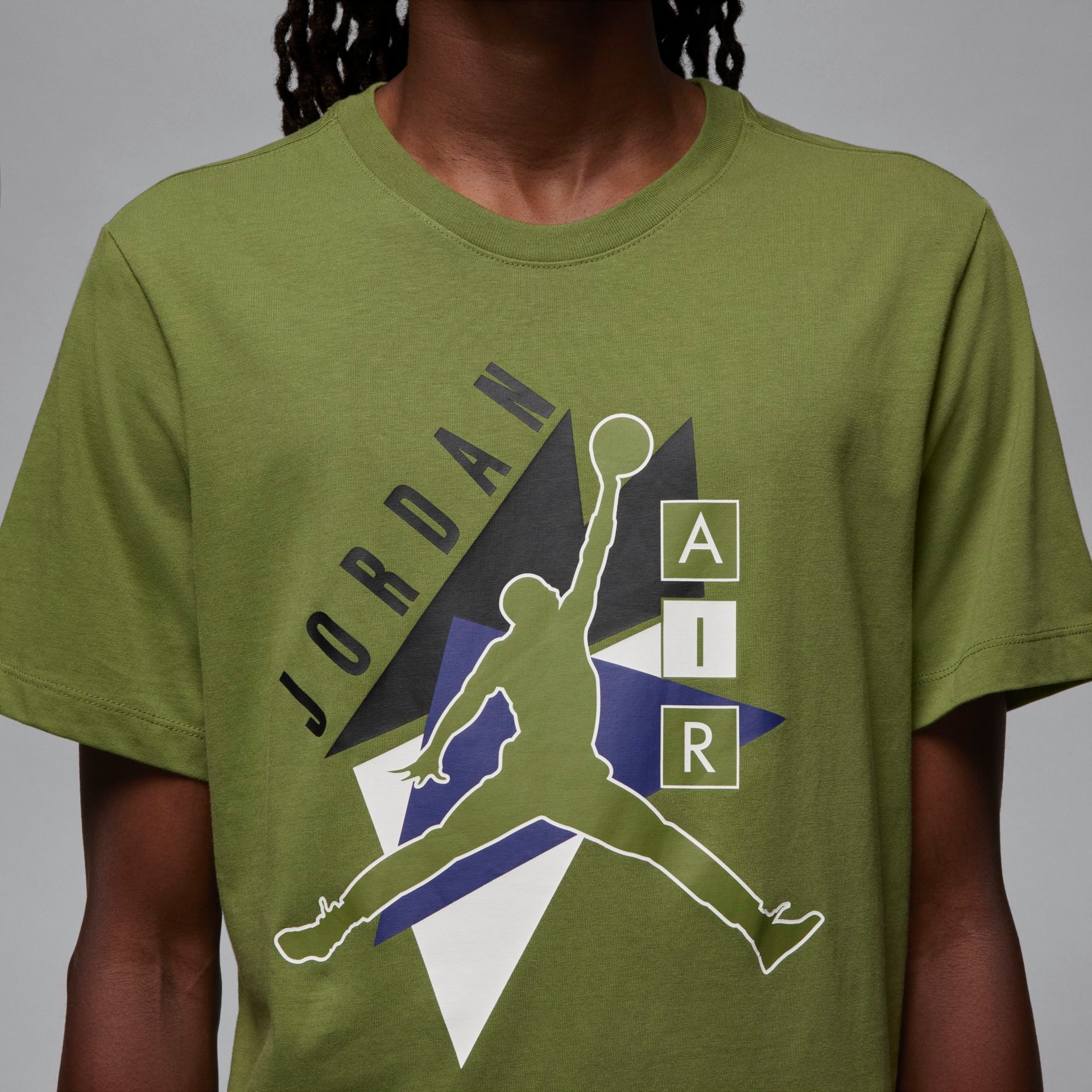 Camiseta Jordan Crew Masculina - Foto 4
