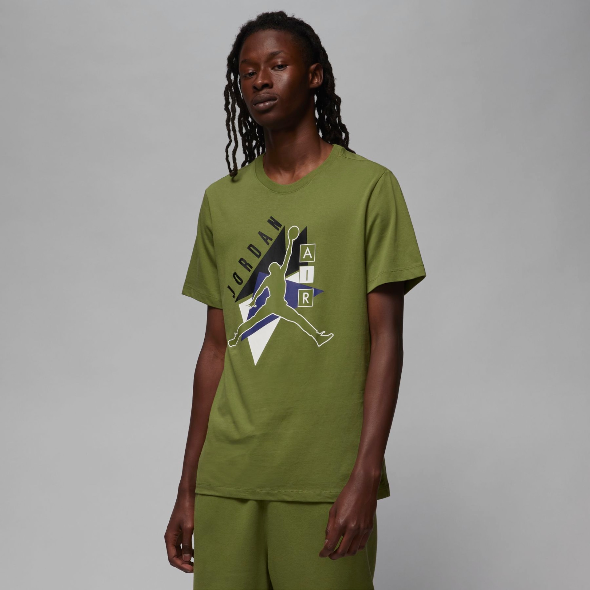 Camiseta Jordan Crew Masculina - Foto 1
