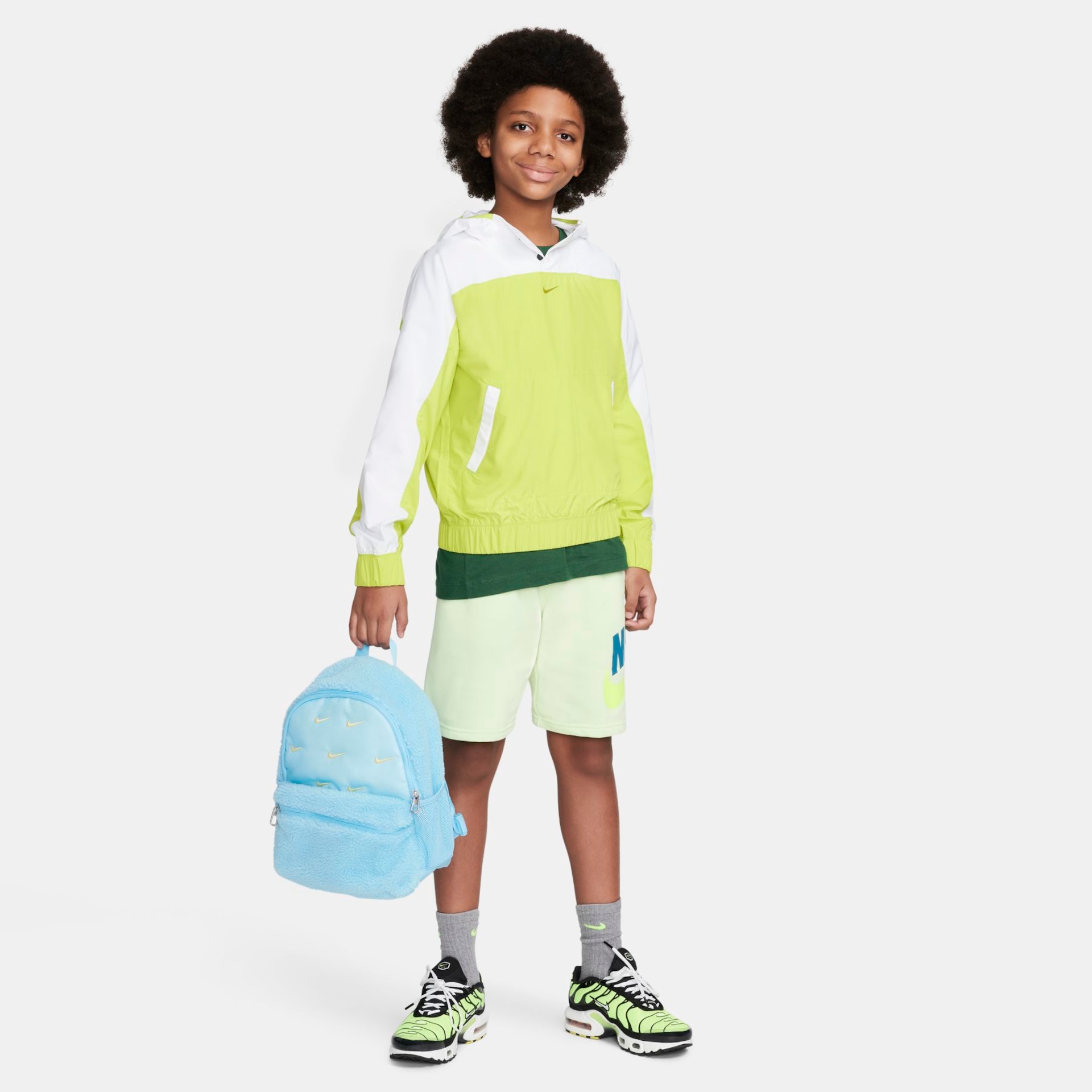 Mochila Nike Brasilia Mini JDI Infantil - Foto 8