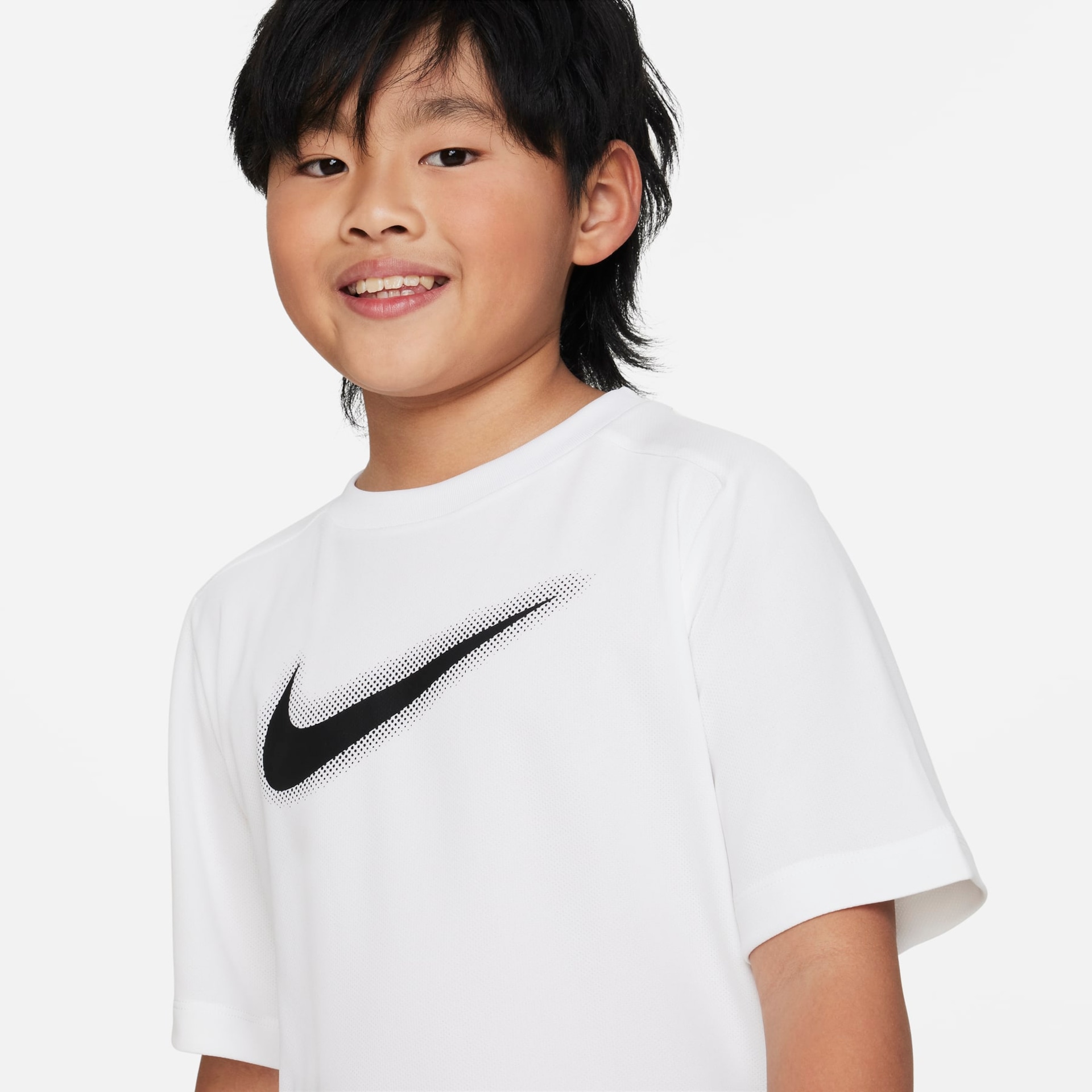 Camiseta Nike Dri-FIT Multi+ Graphic Infantil - Foto 2