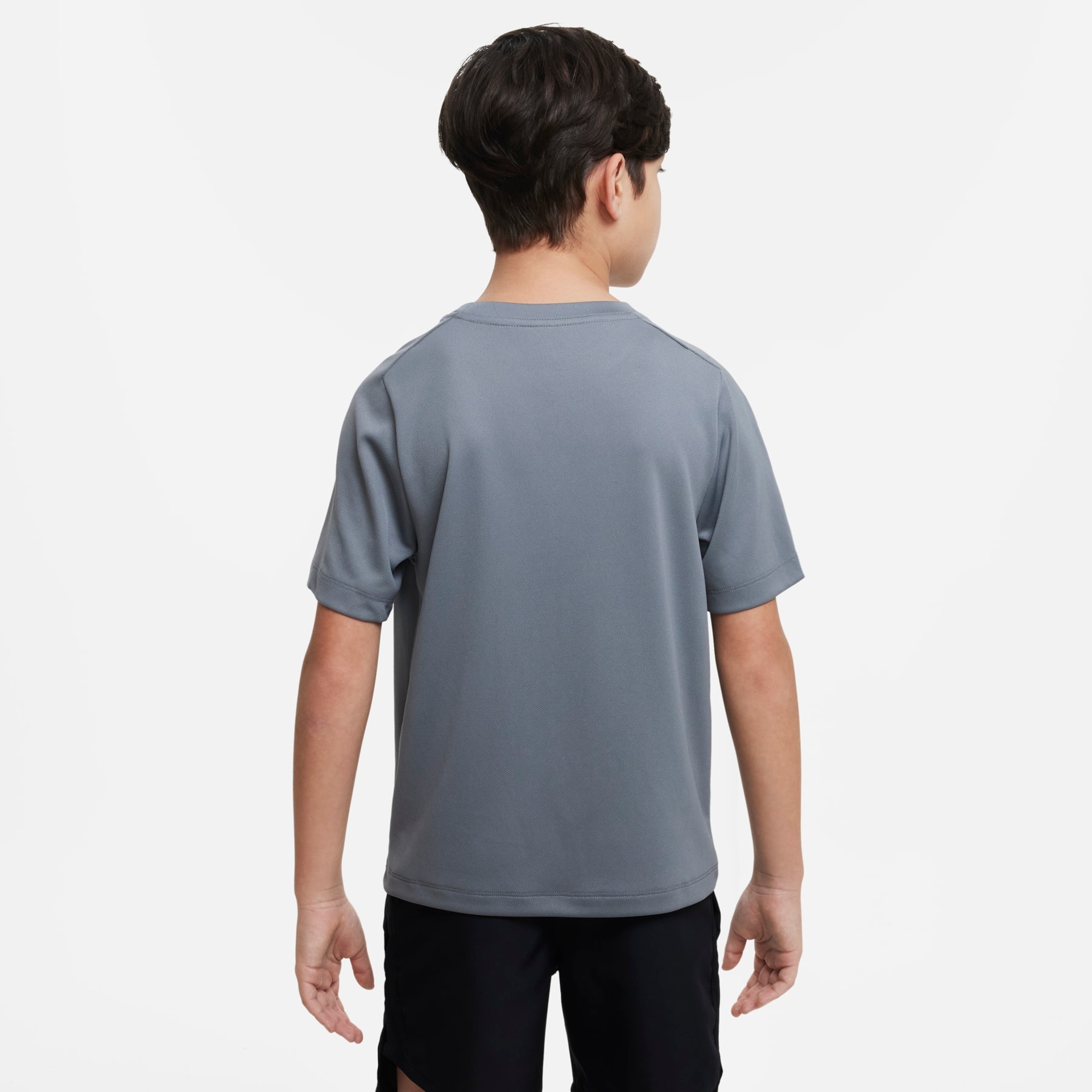 Camiseta Nike Dri-FIT Multi+ Graphic Infantil - Foto 4