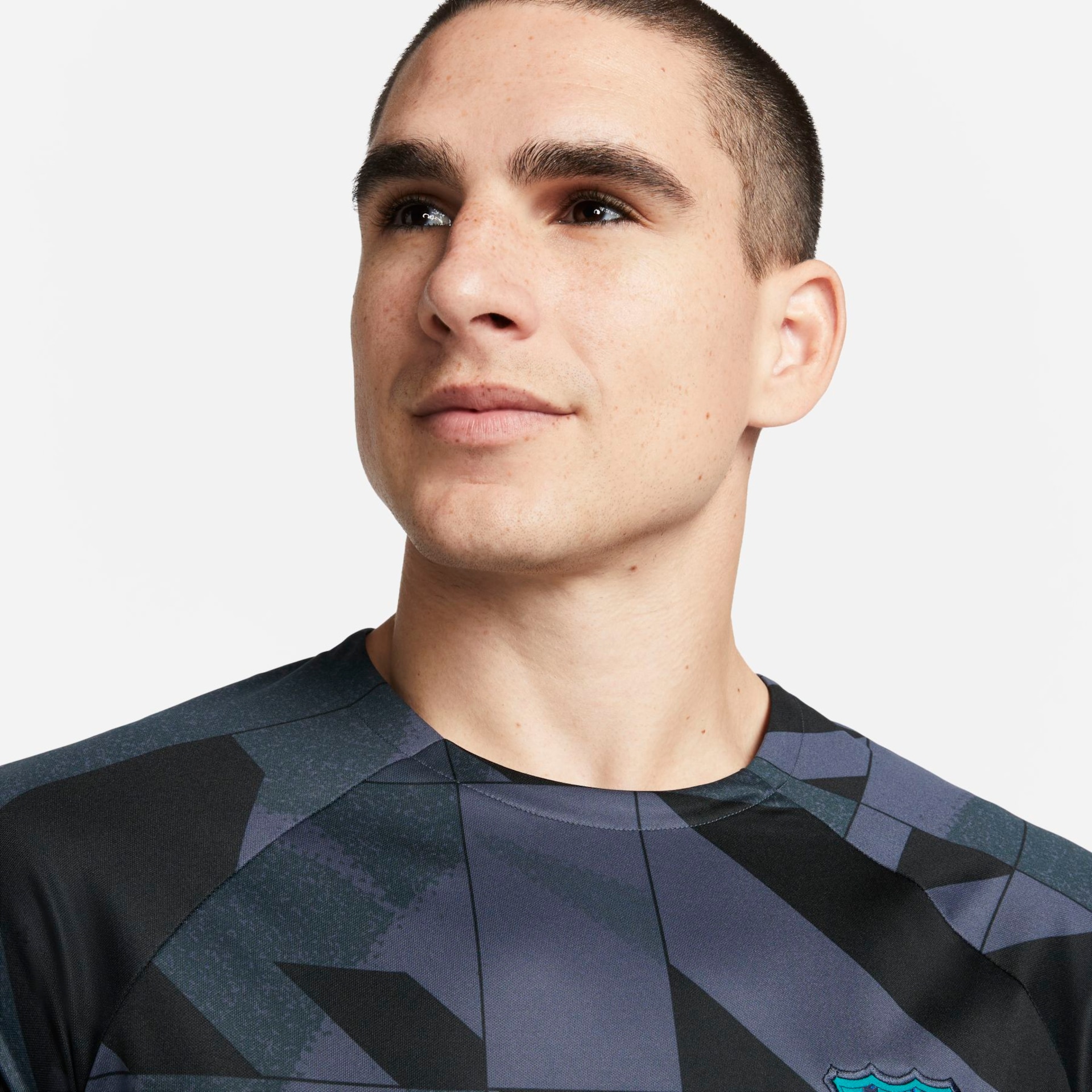 Camiseta Nike Barcelona Pré-Jogo III Masculina - Foto 3