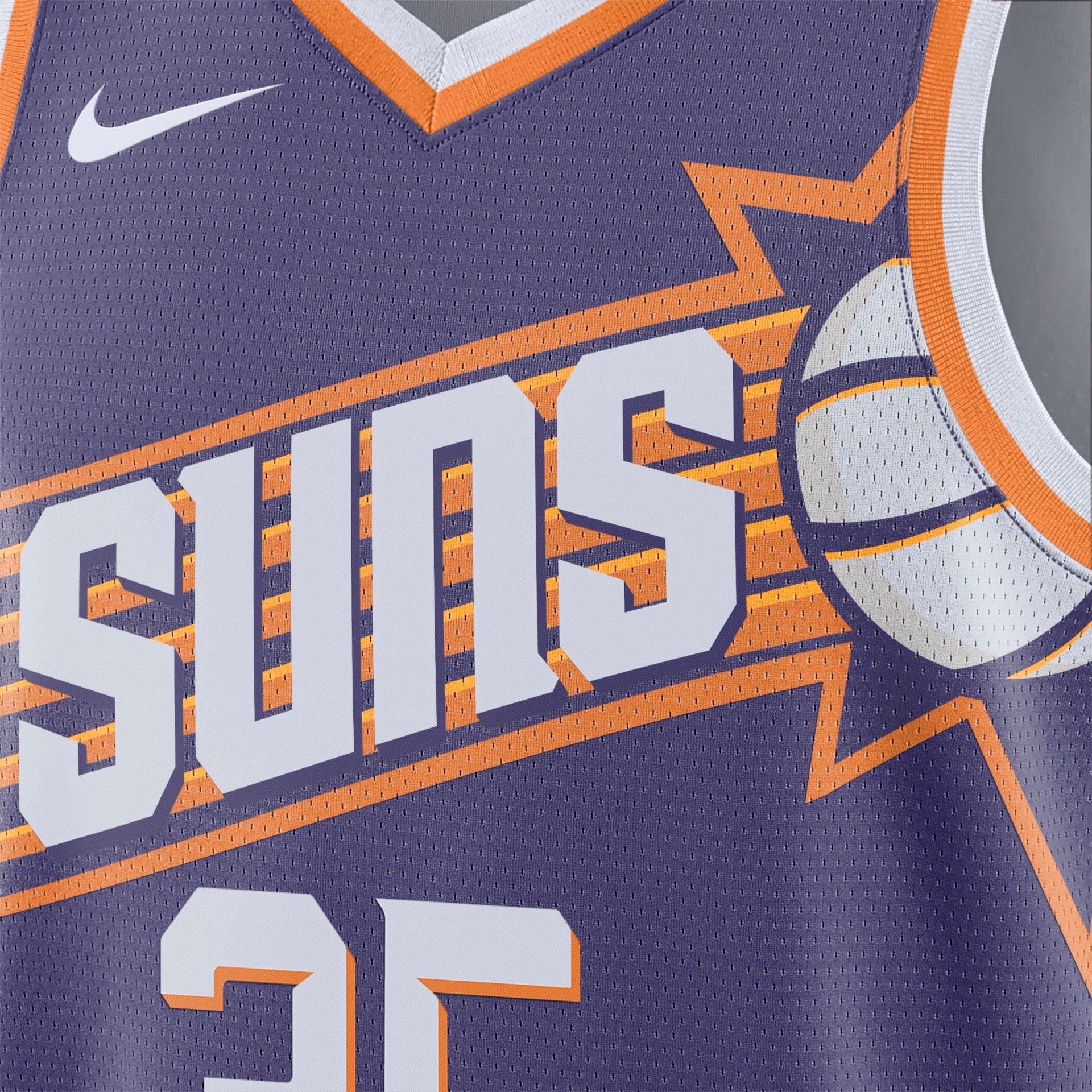 Regata Nike Phoenix Suns Icon Edition 2023/24 Masculina - Foto 3