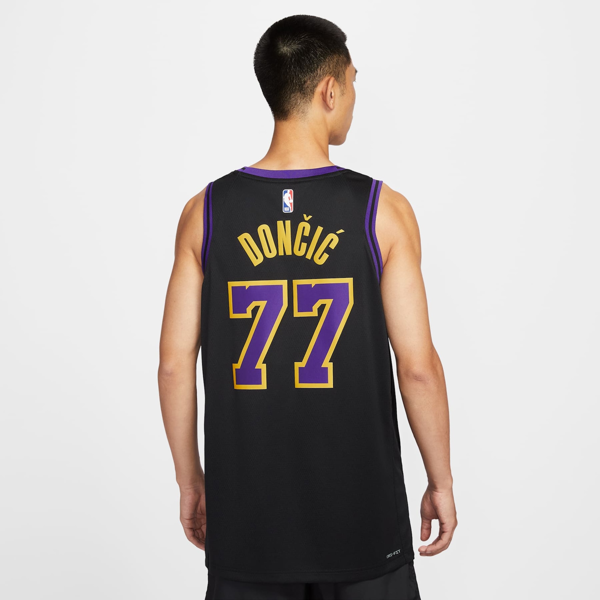 Regata Nike Los Angeles Lakers 2023/24 City Edition Masculina - Foto 2