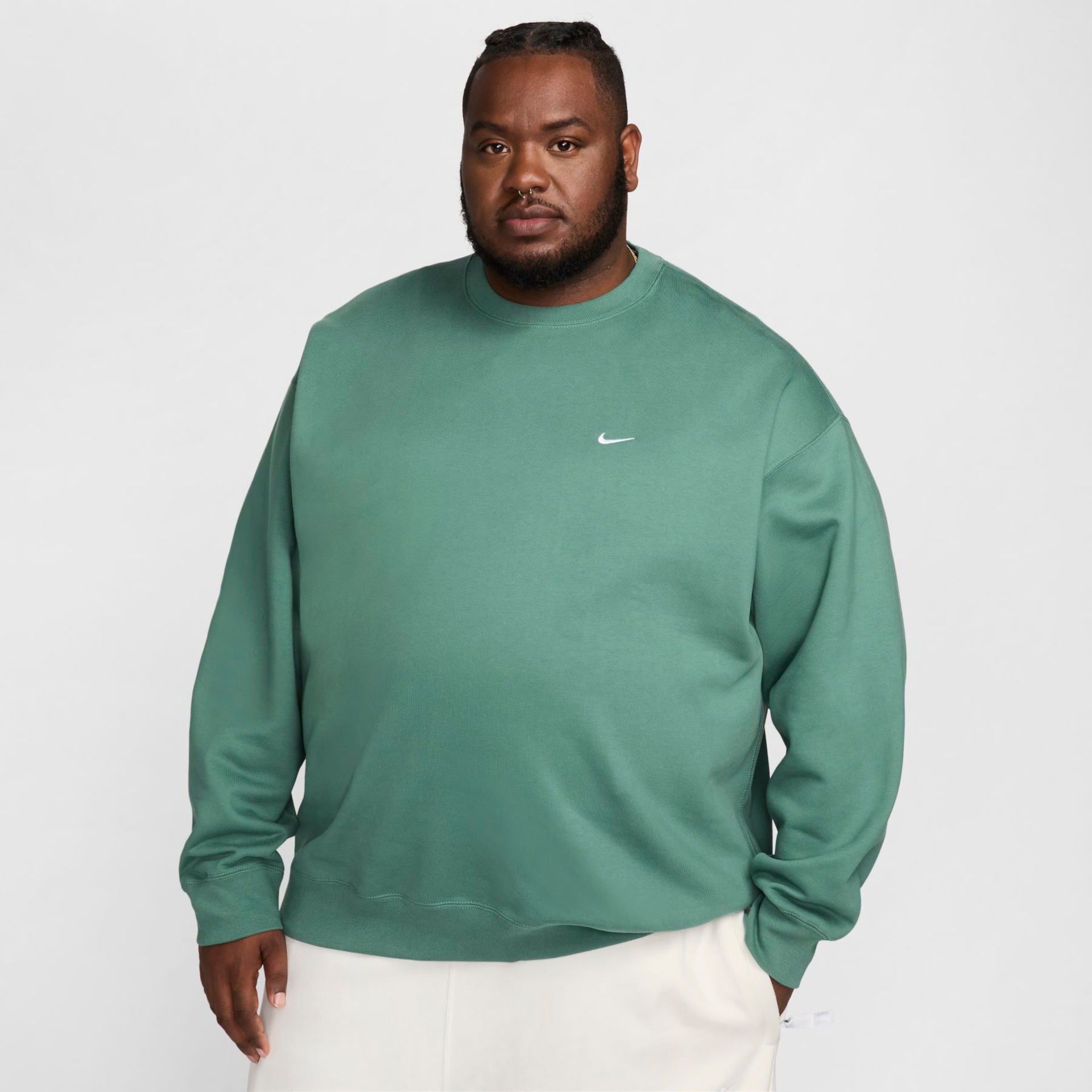 Blusão Nike Solo Swoosh Fleece Masculino - Foto 6