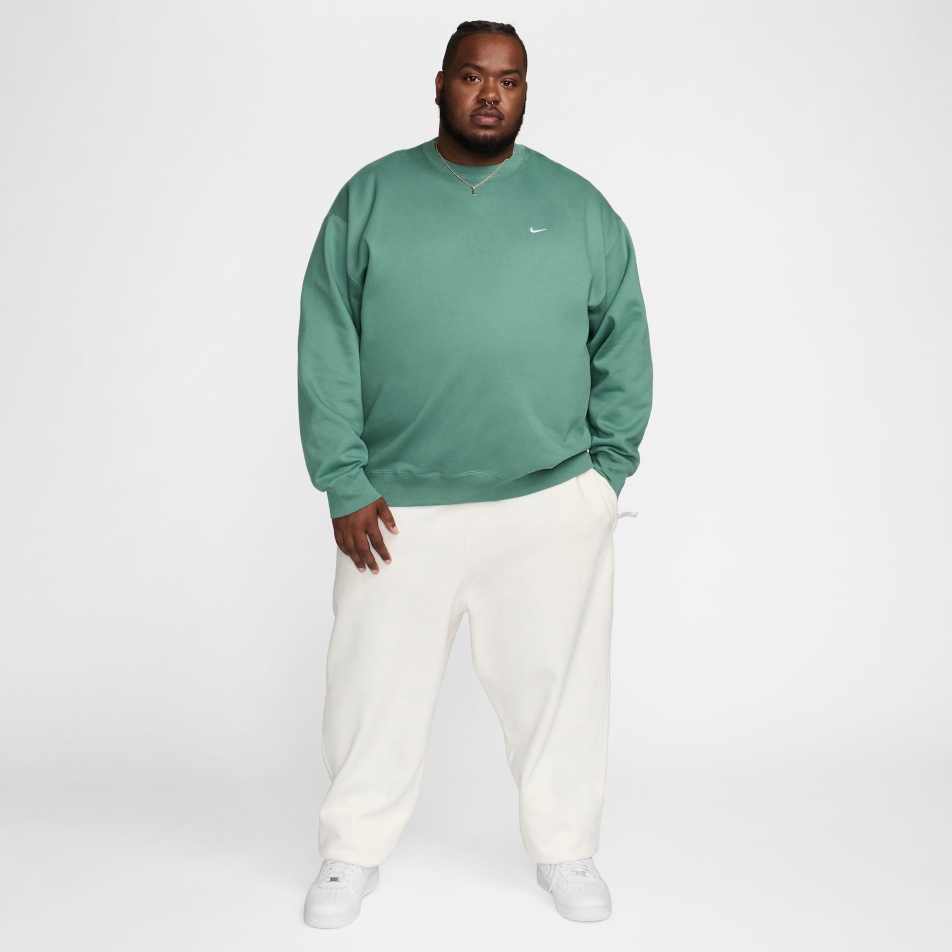 Blusão Nike Solo Swoosh Fleece Masculino - Foto 10