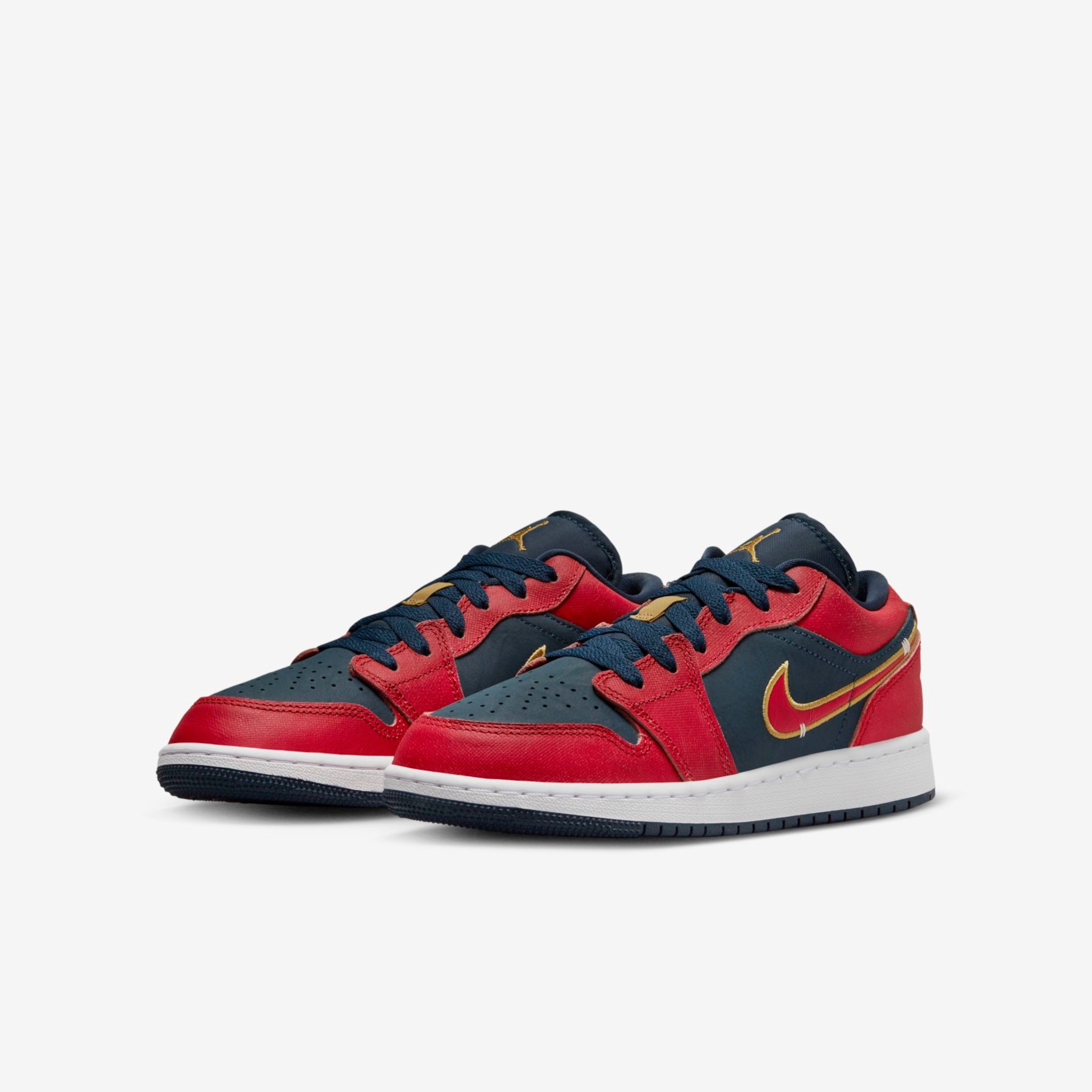 Tênis Air Jordan 1 Low Infantil - Foto 5