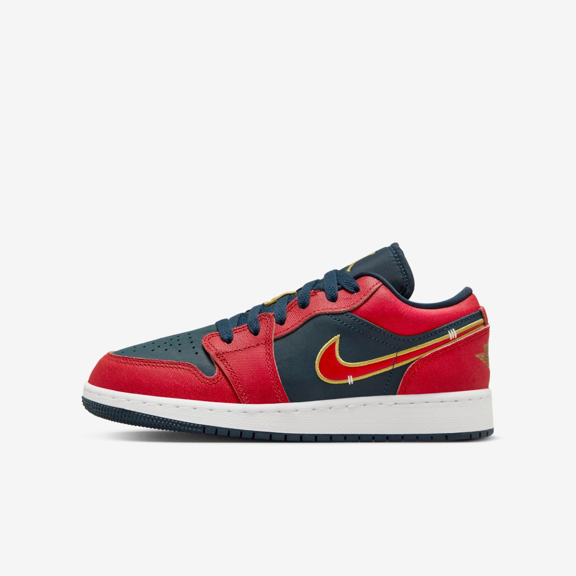 Tênis Air Jordan 1 Low Infantil - Foto 1