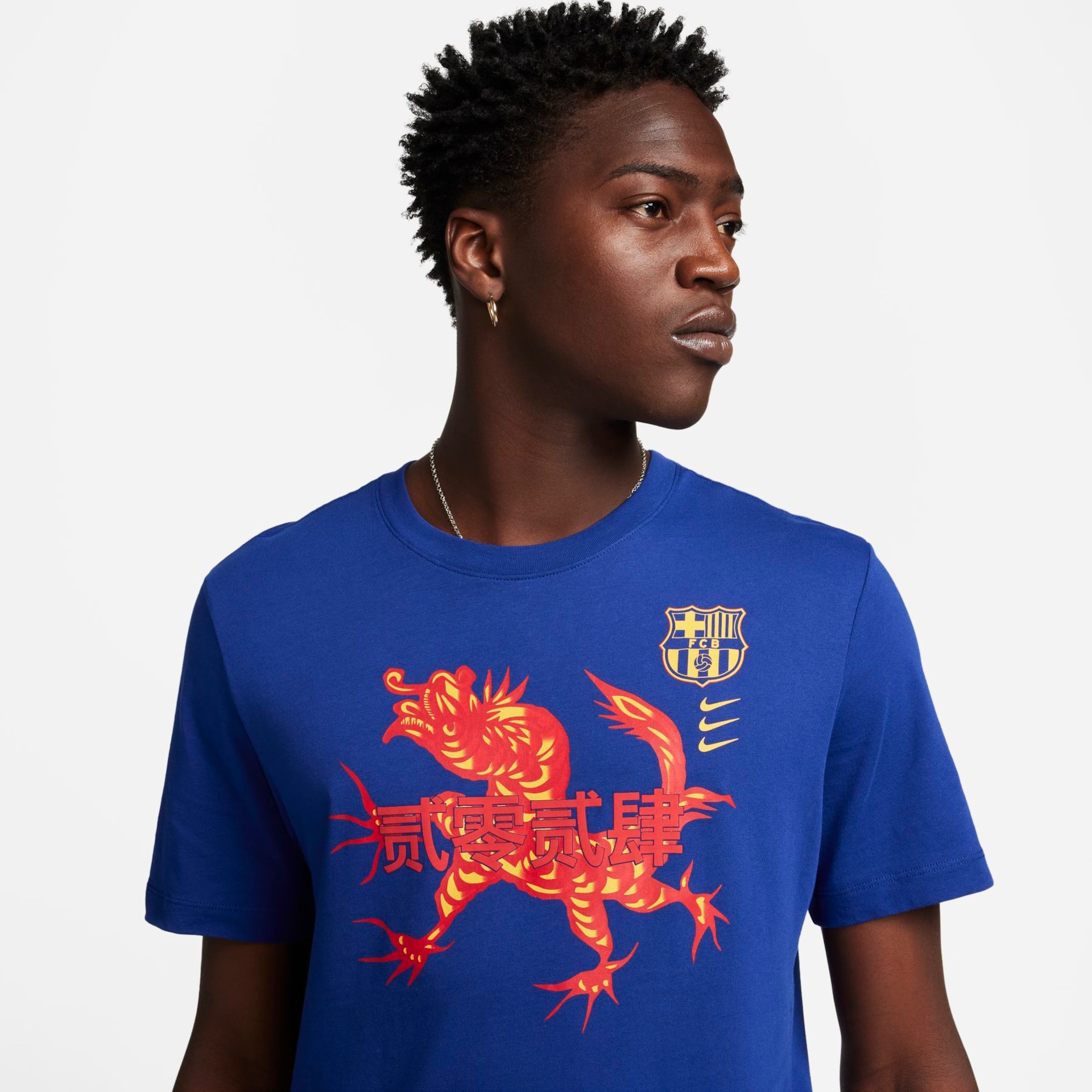 Camiseta Nike Barcelona Masculina - Foto 3