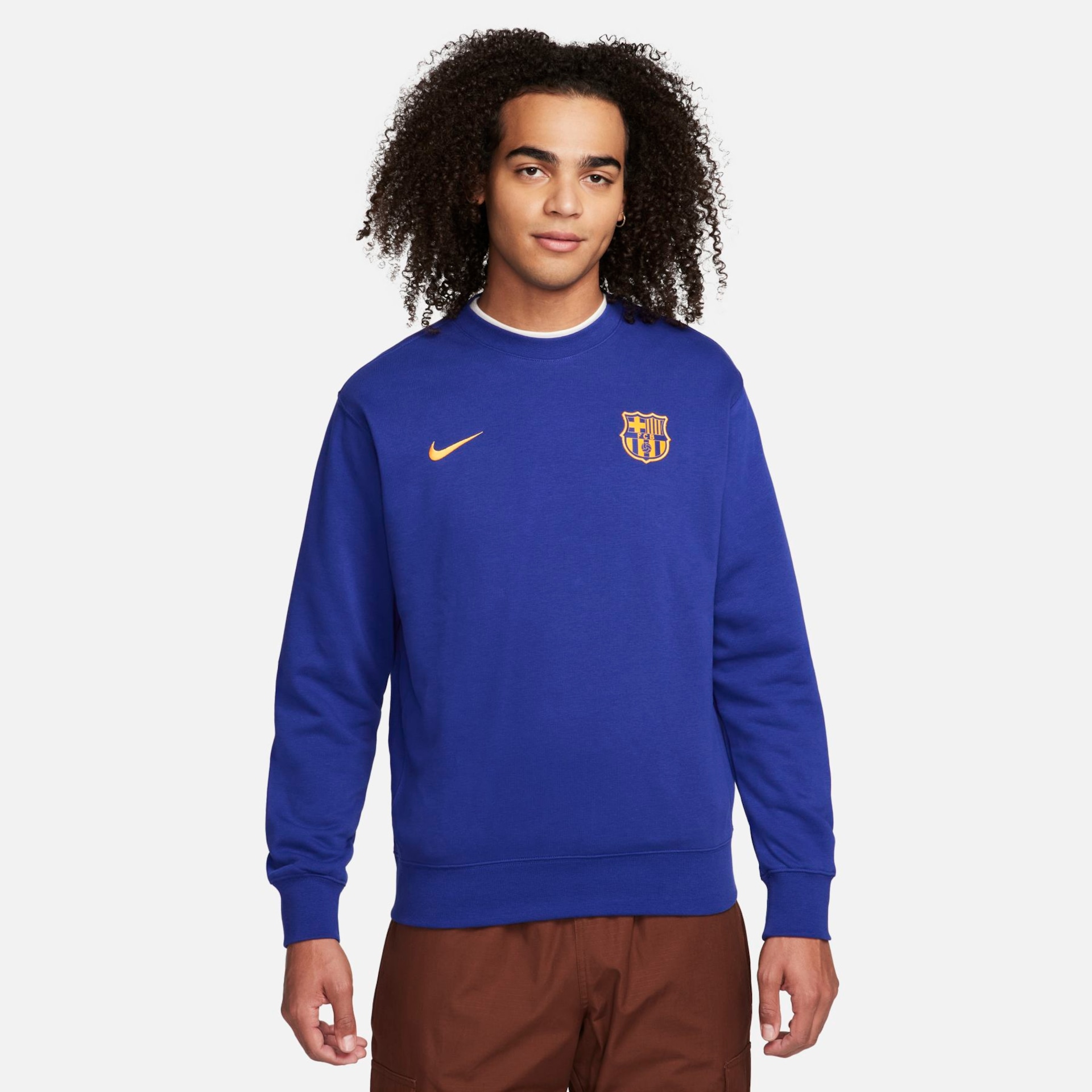 Blusão Nike Sportswear Barcelona FC Masculino - Foto 1