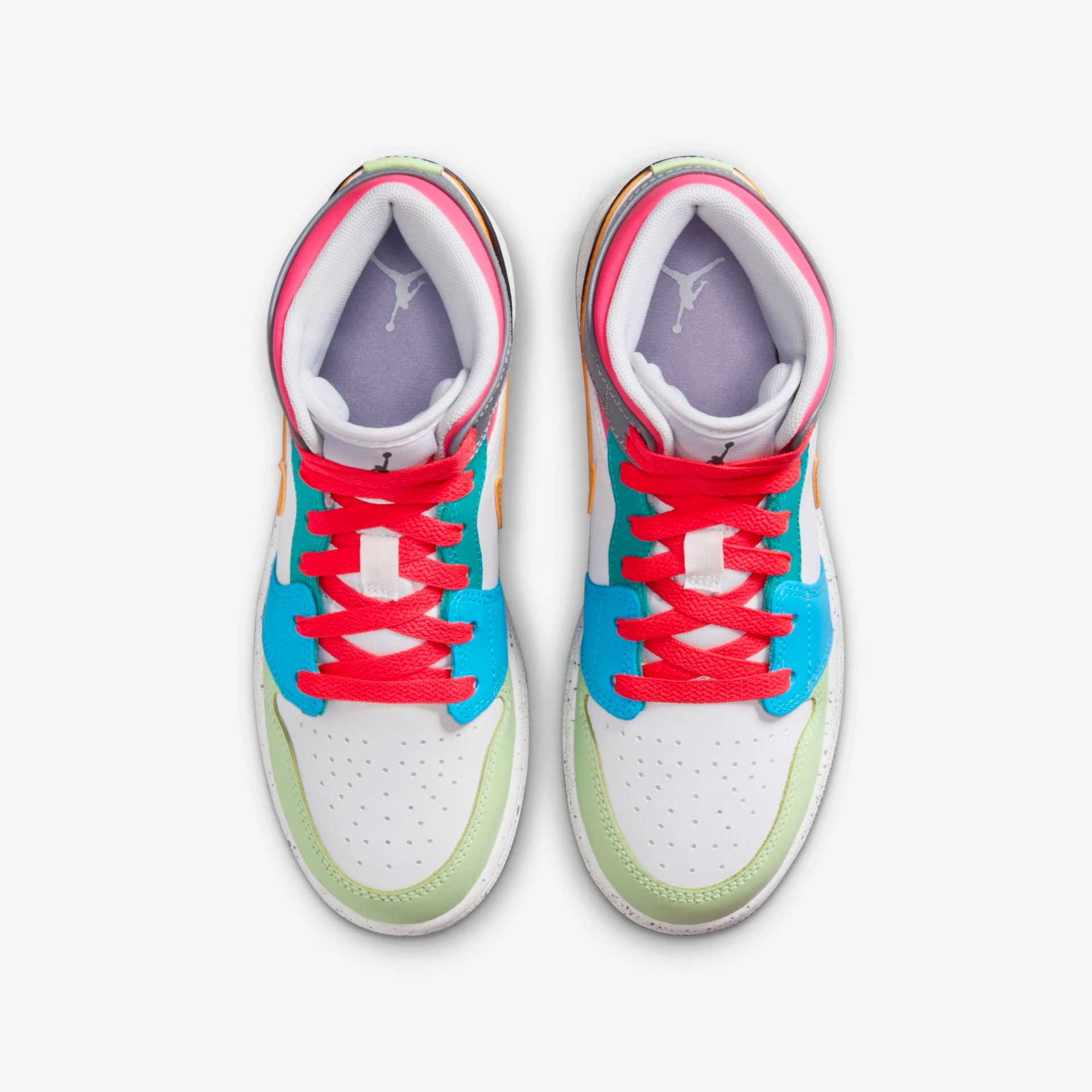 Tênis Air Jordan 1 Mid Infantil - Foto 4