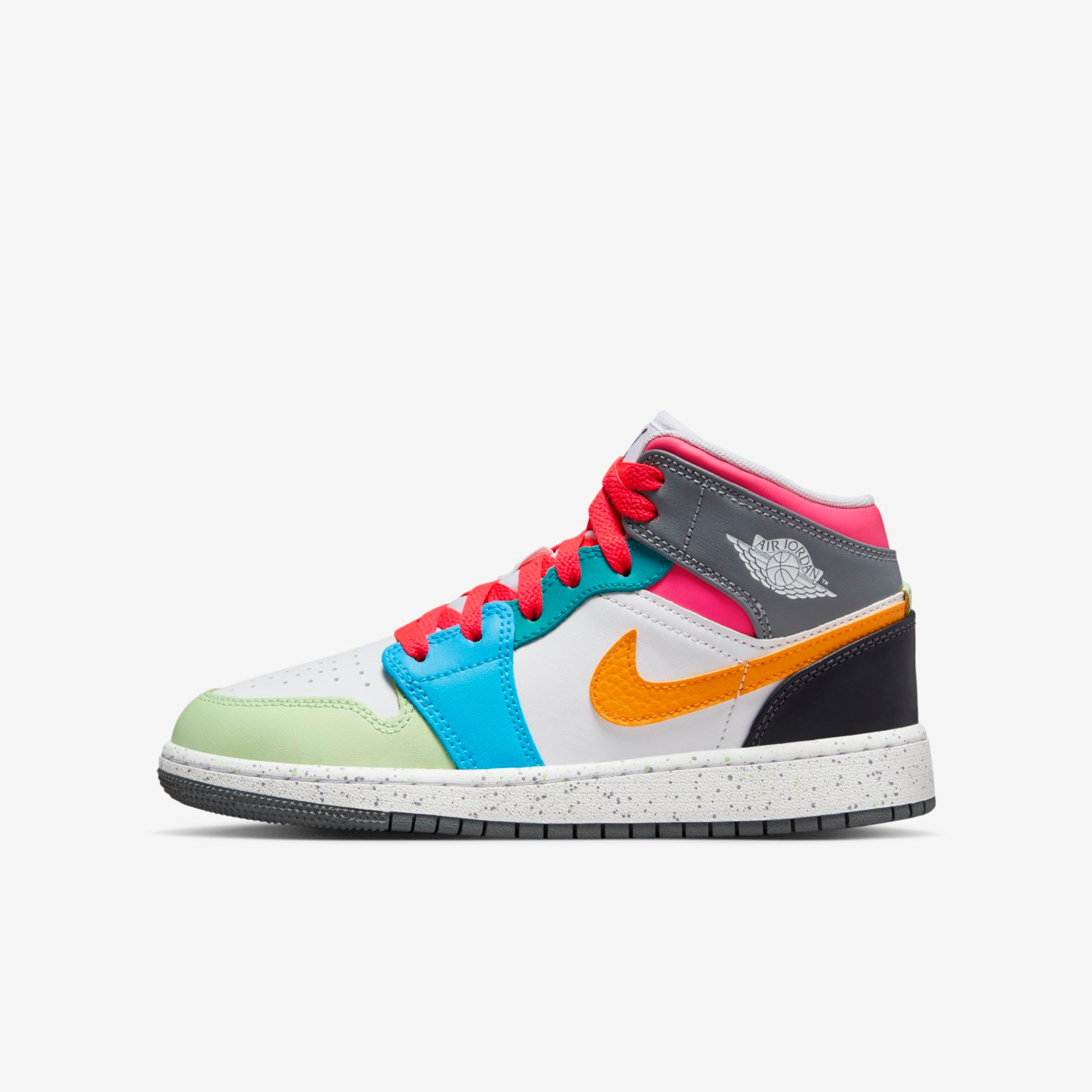 Tênis Air Jordan 1 Mid Infantil - Foto 1