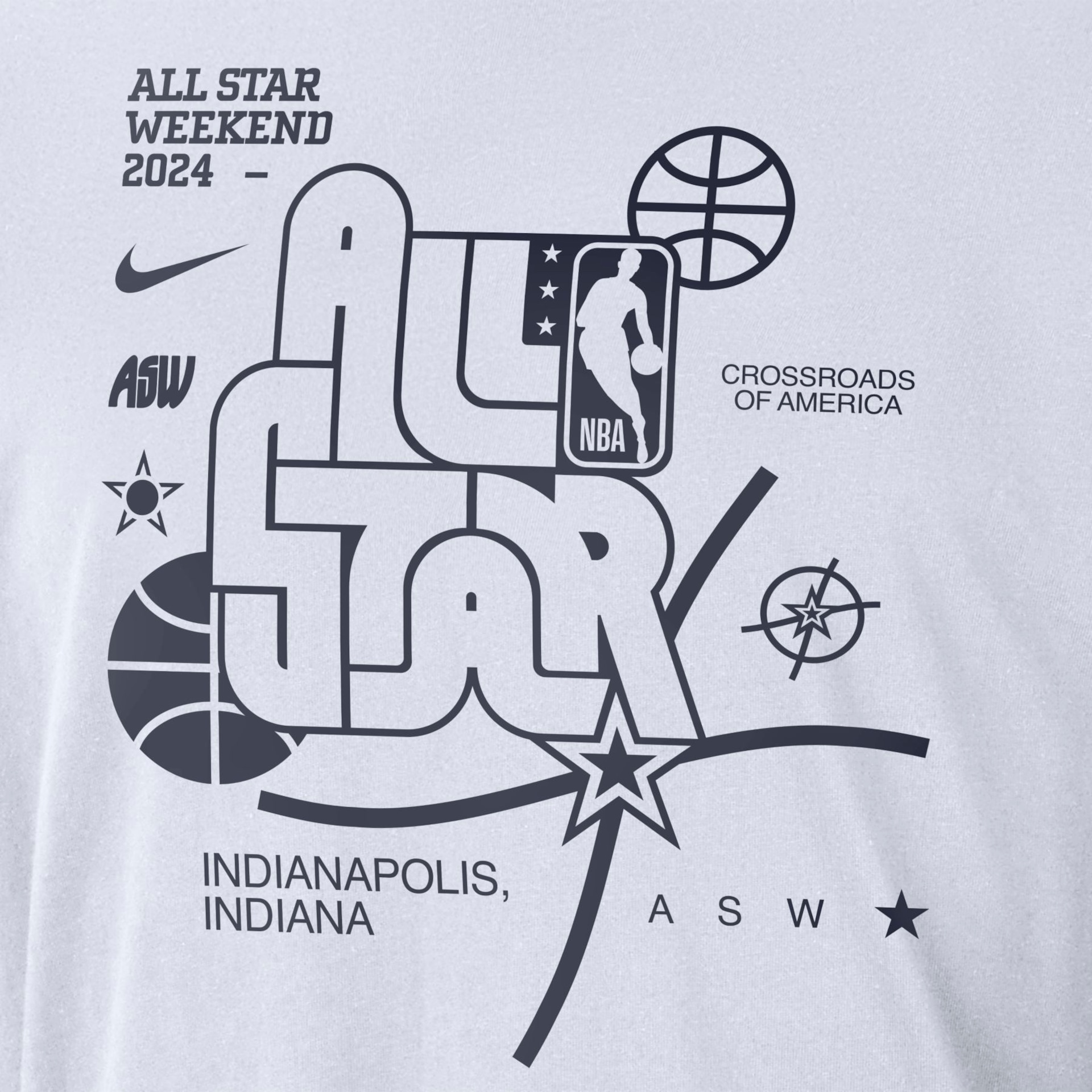 Camiseta NBA N31 All Star Weekend Masculina - Foto 3