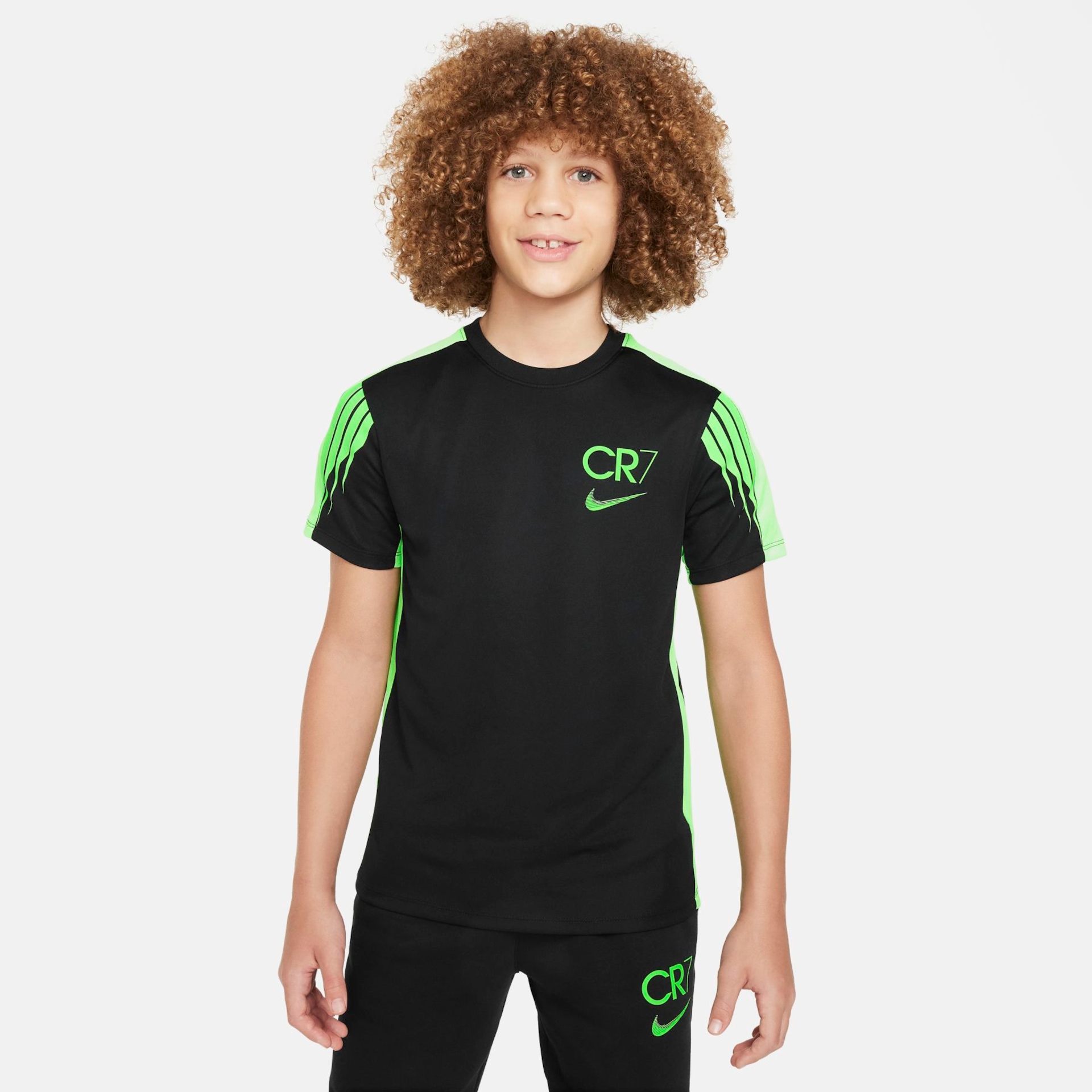 Camiseta Nike Dri-FIT CR7 Academy 23 Infantil - Foto 1