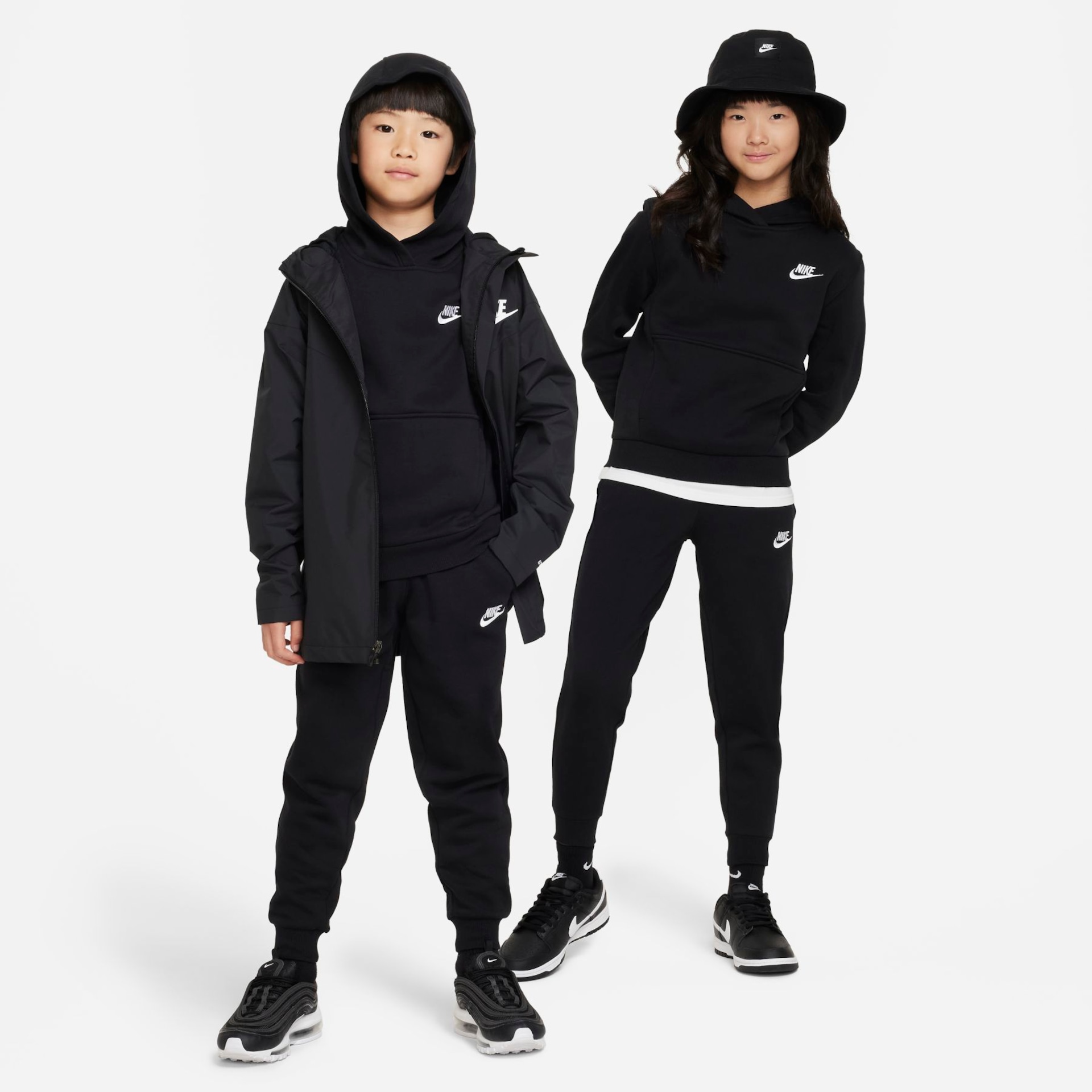 Blusão Nike Sportswear Club Fleece Infantil - Foto 5