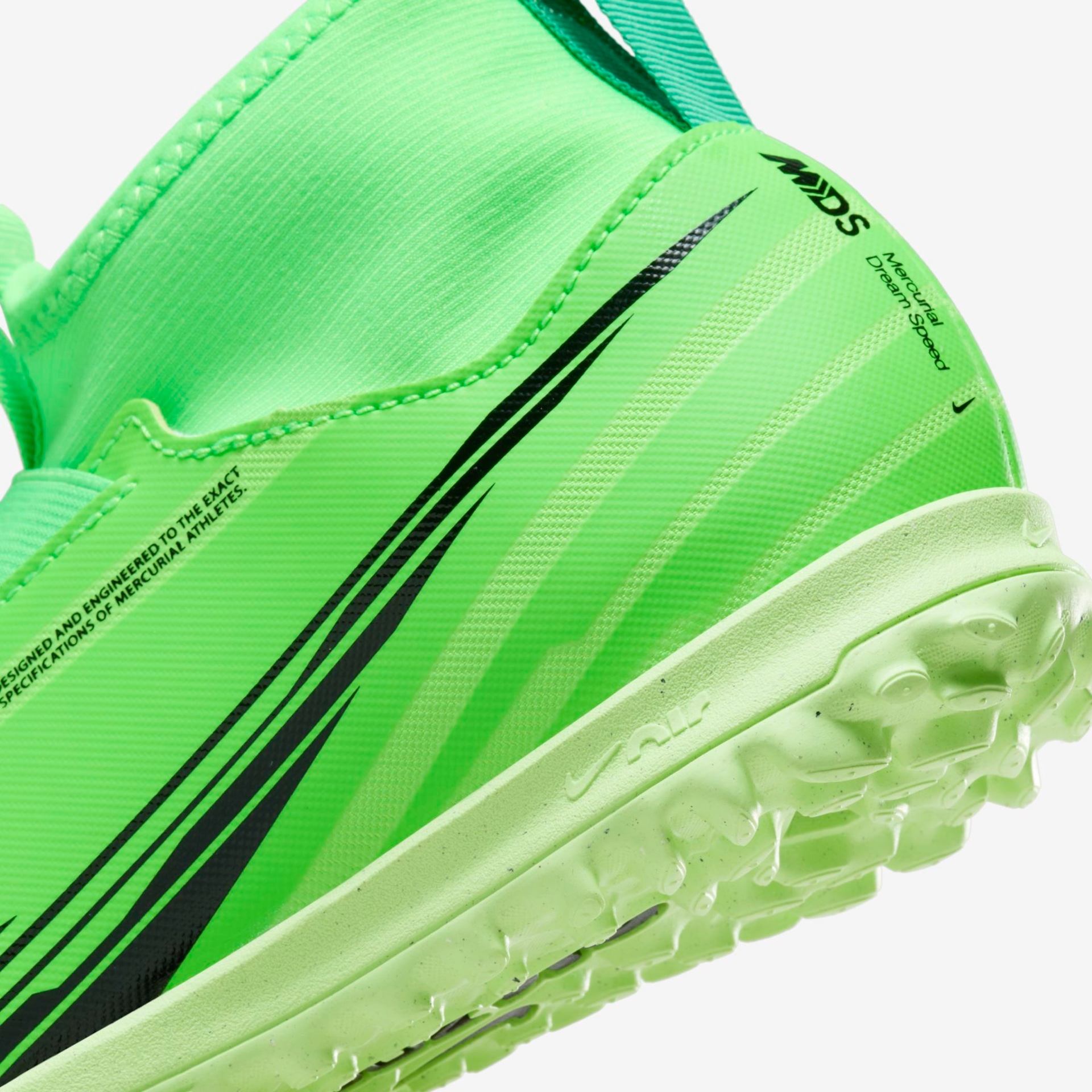 Chuteira Nike Zoom Mercurial Superfly 9 Academy Infantil Society - Foto 8