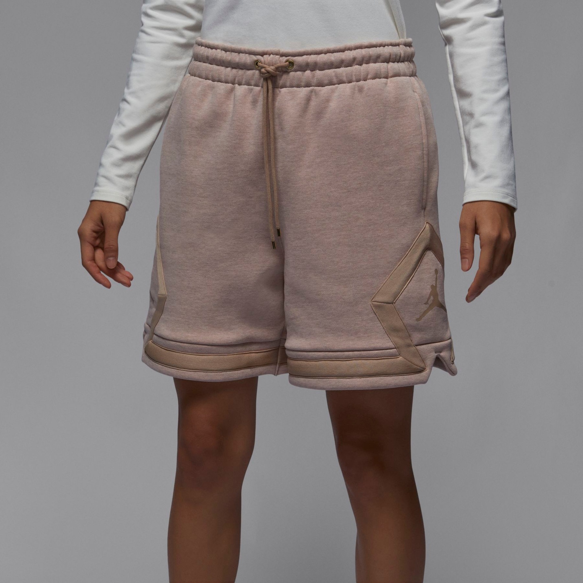 Shorts Jordan Flight Fleece Diamond Feminino - Foto 2