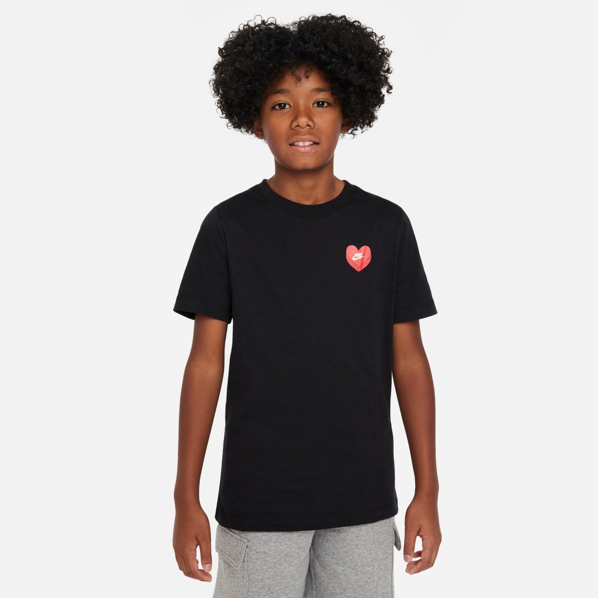 Camiseta Nike Sportswear Heart Infantil - Foto 2