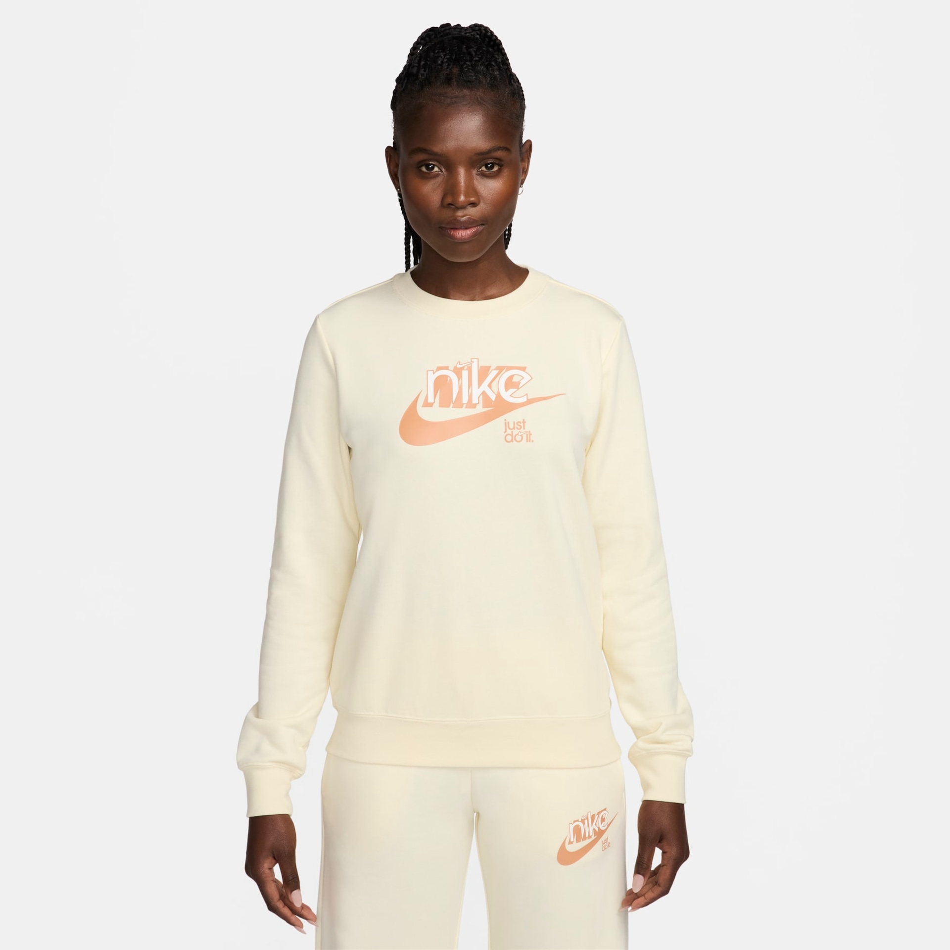 Blusão Nike Sportswear Club Fleece Feminino - Foto 1