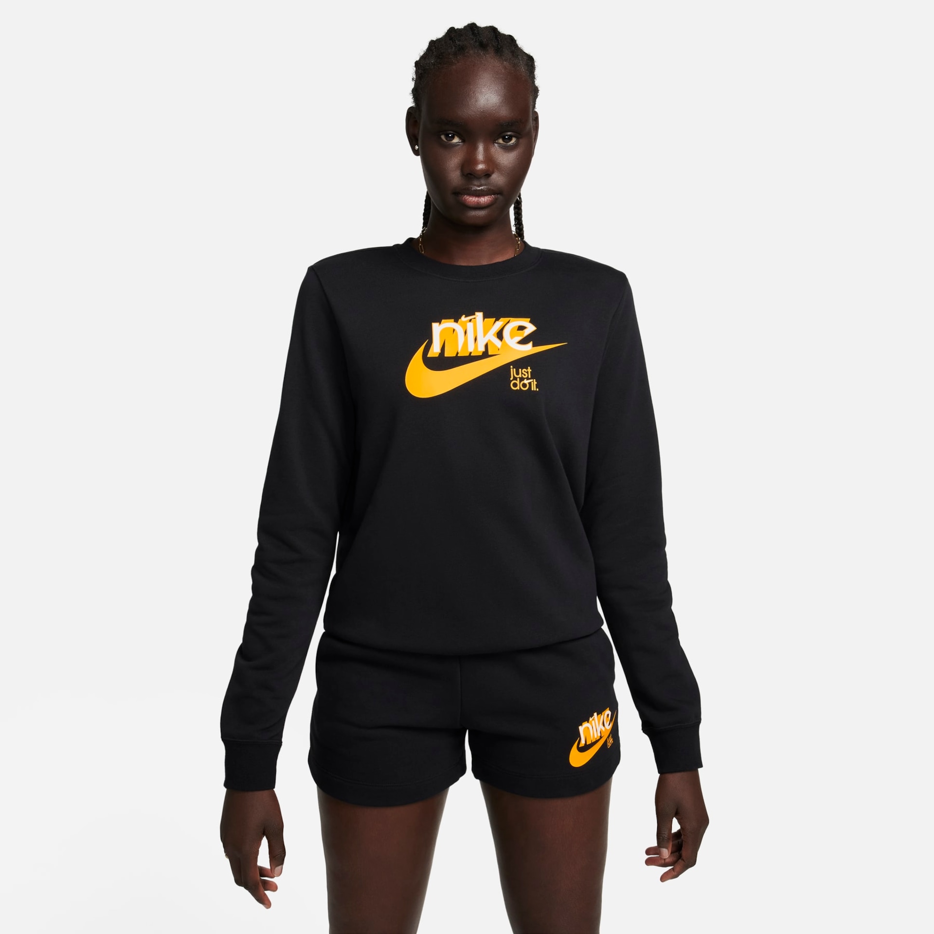 Blusão Nike Sportswear Club Fleece Feminino - Foto 1