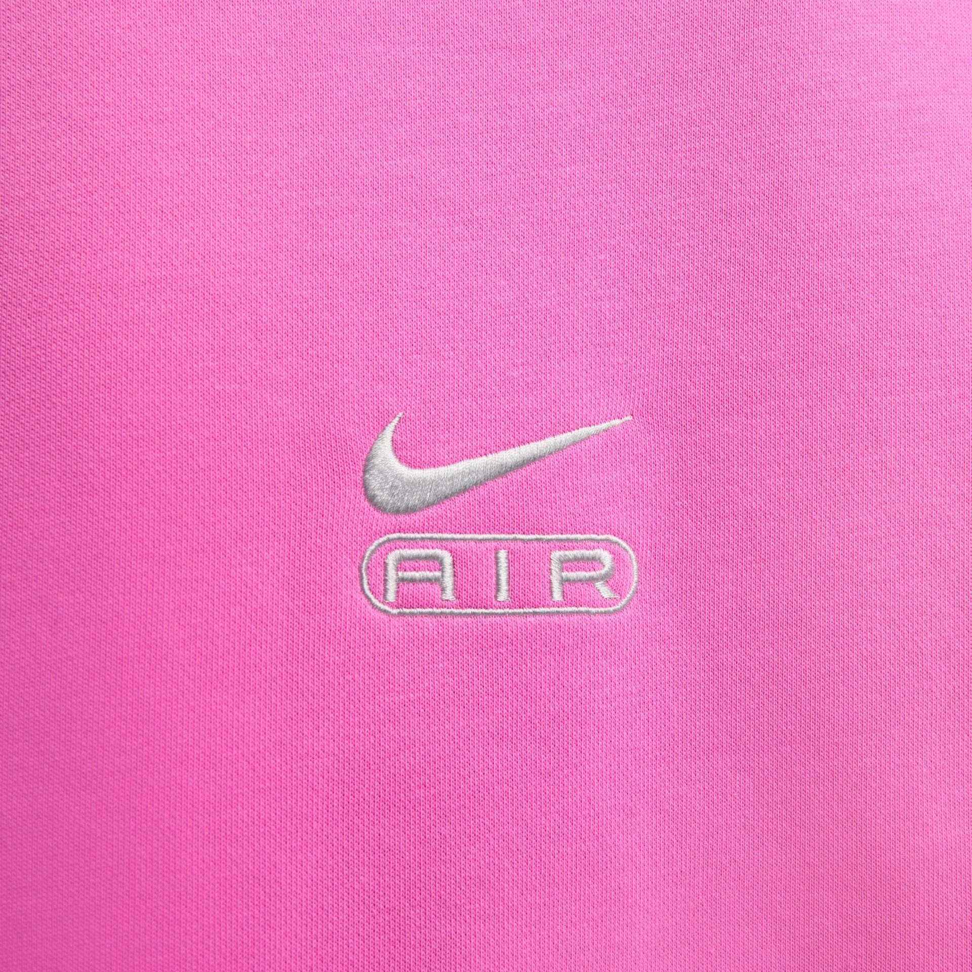 Blusão Nike Air Fleece Crew Feminino - Foto 6