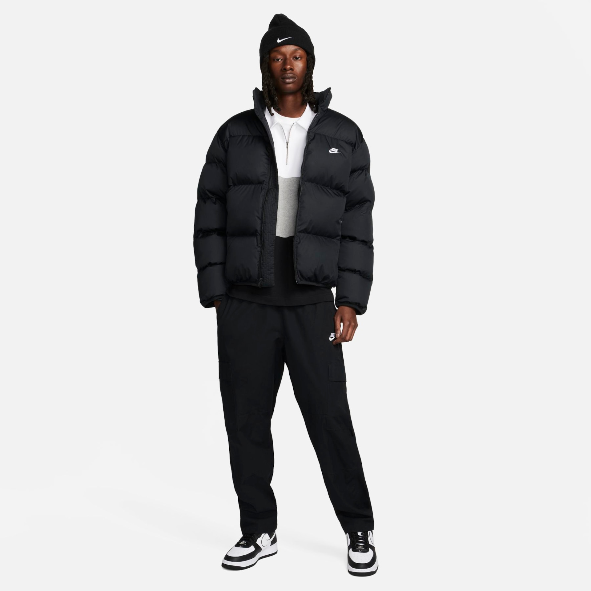 Jaqueta Nike Sportswear Club Puffer Masculina - Foto 6