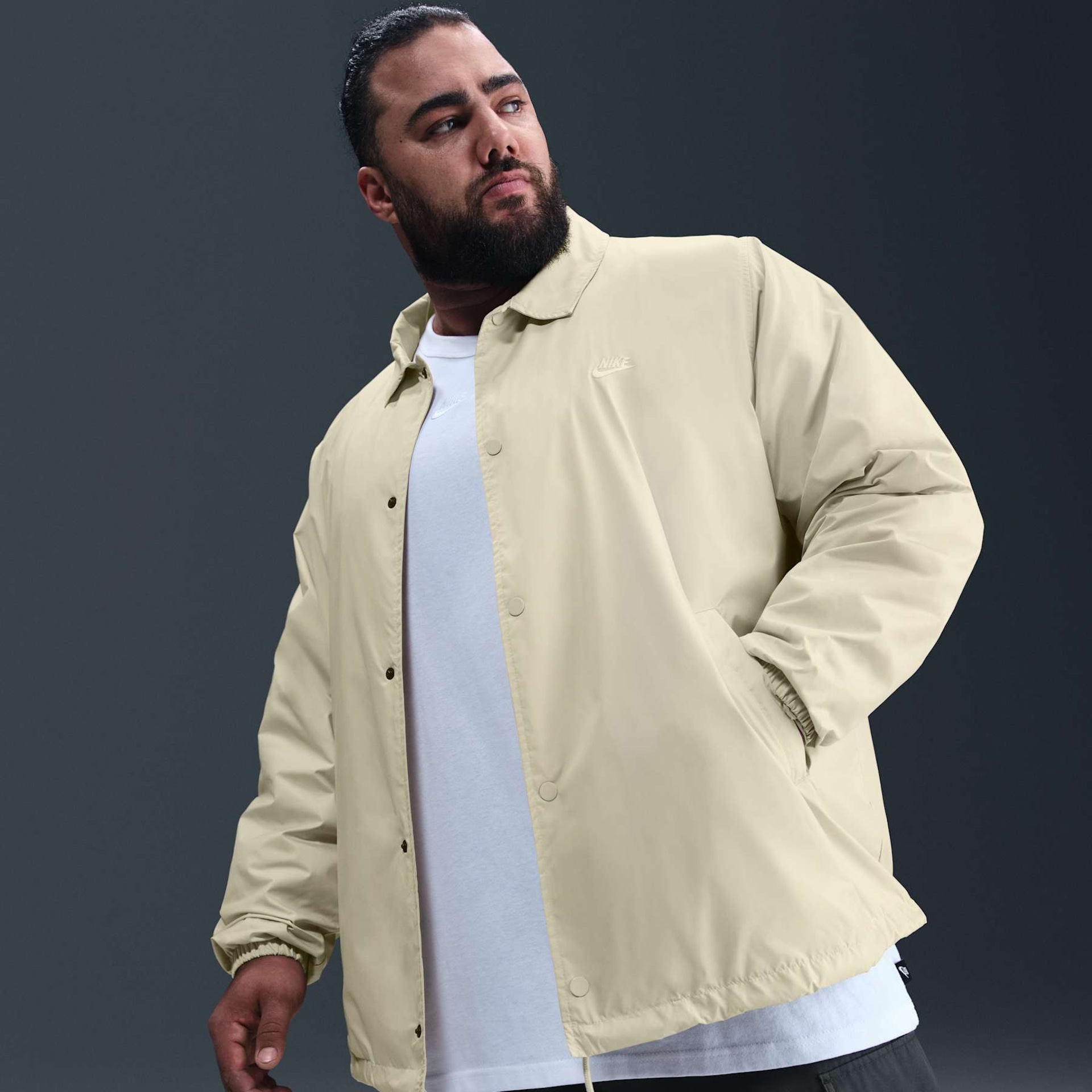 Jaqueta Nike Club Coach Masculina - Foto 8