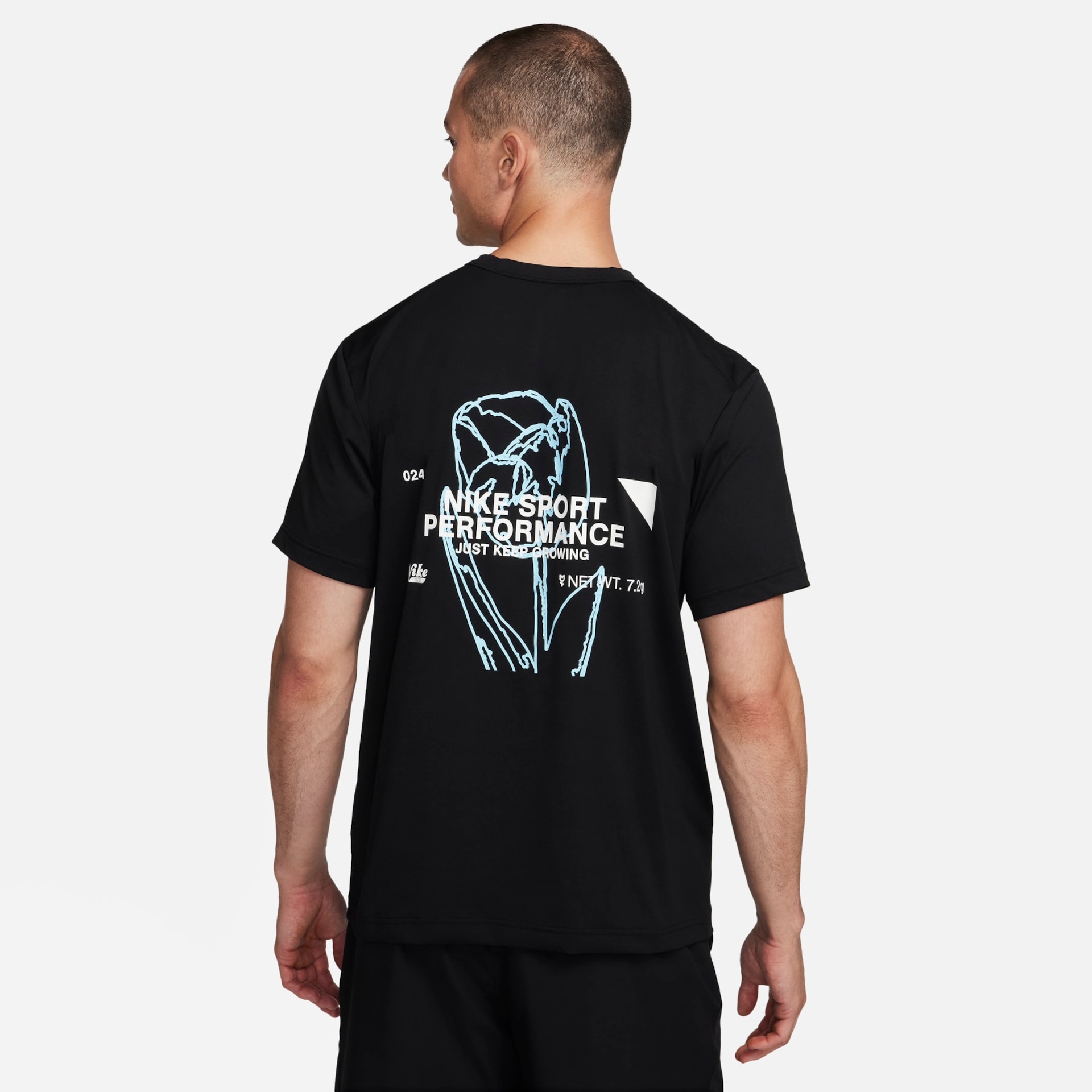 Camiseta Nike Dri-FIT UV UV Hyverse Masculina - Foto 2