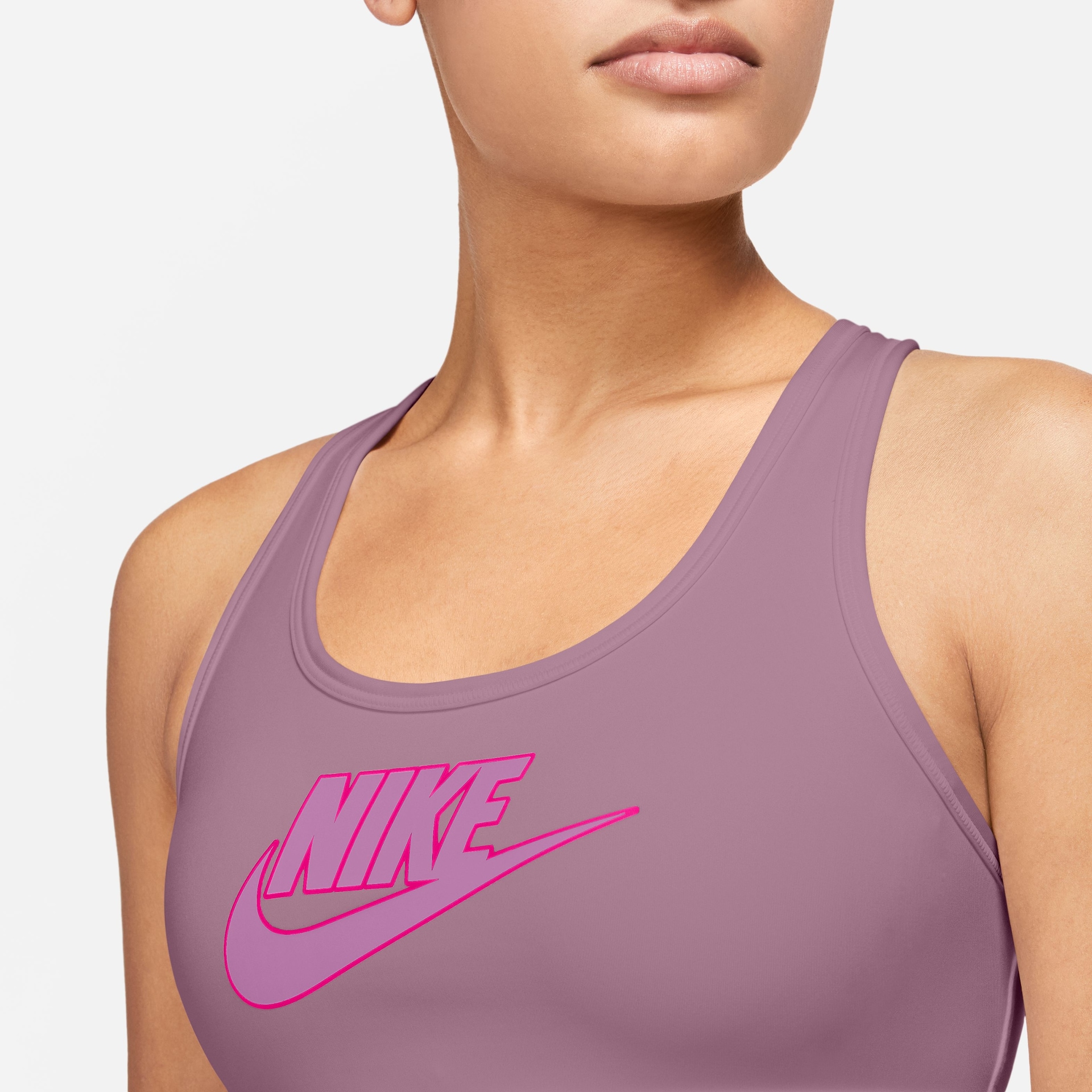 Top Nike Swoosh Futura Feminino - Foto 3