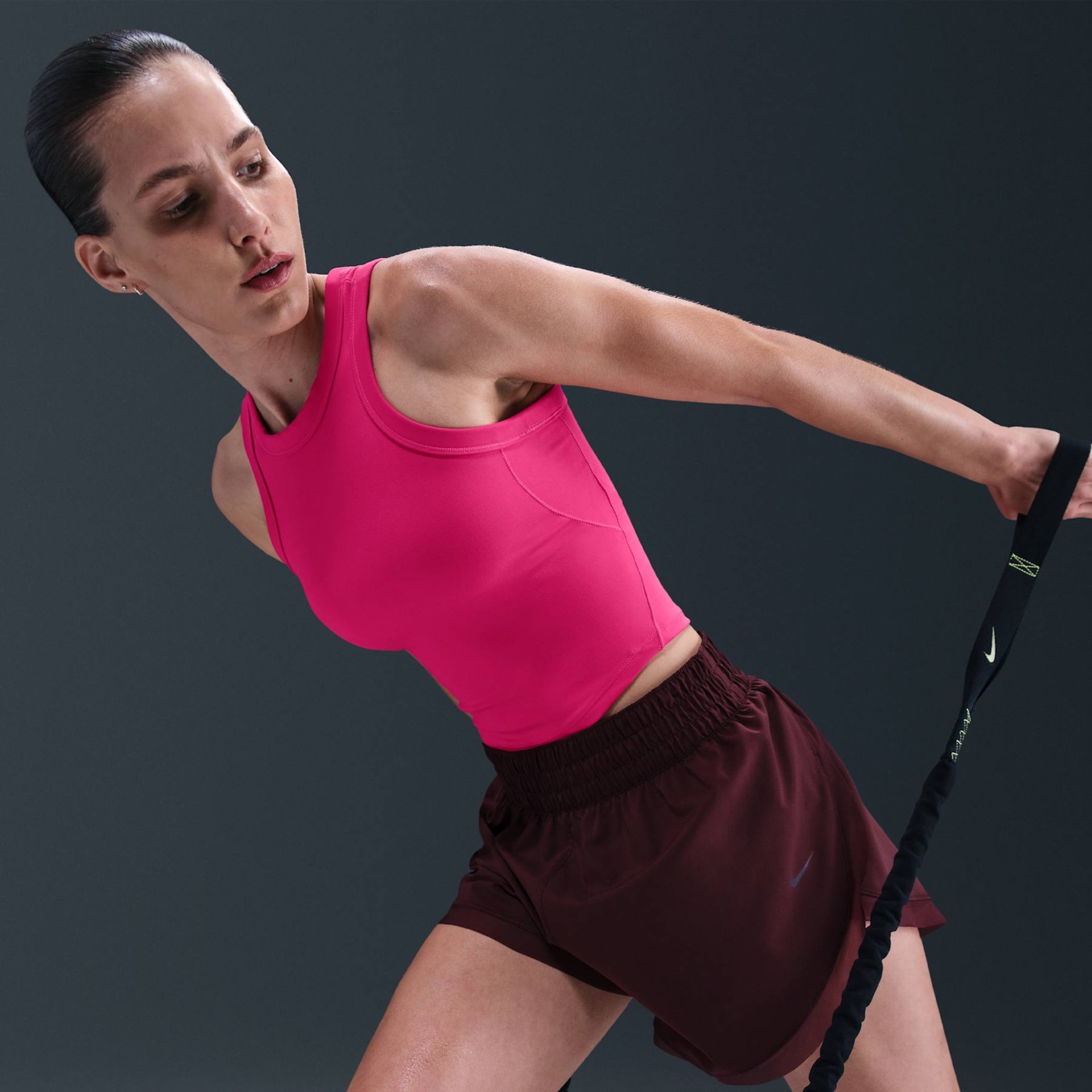 Regata Nike Dri-FIT One Cropped Feminina - Foto 3