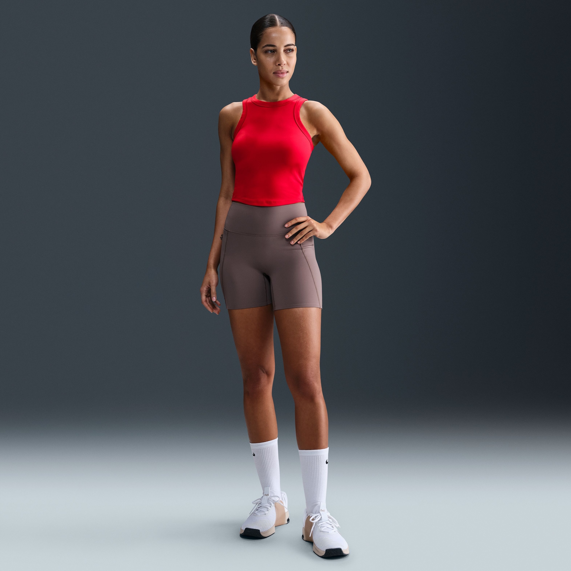 Regata Nike Dri-FIT One Cropped Feminina - Foto 3