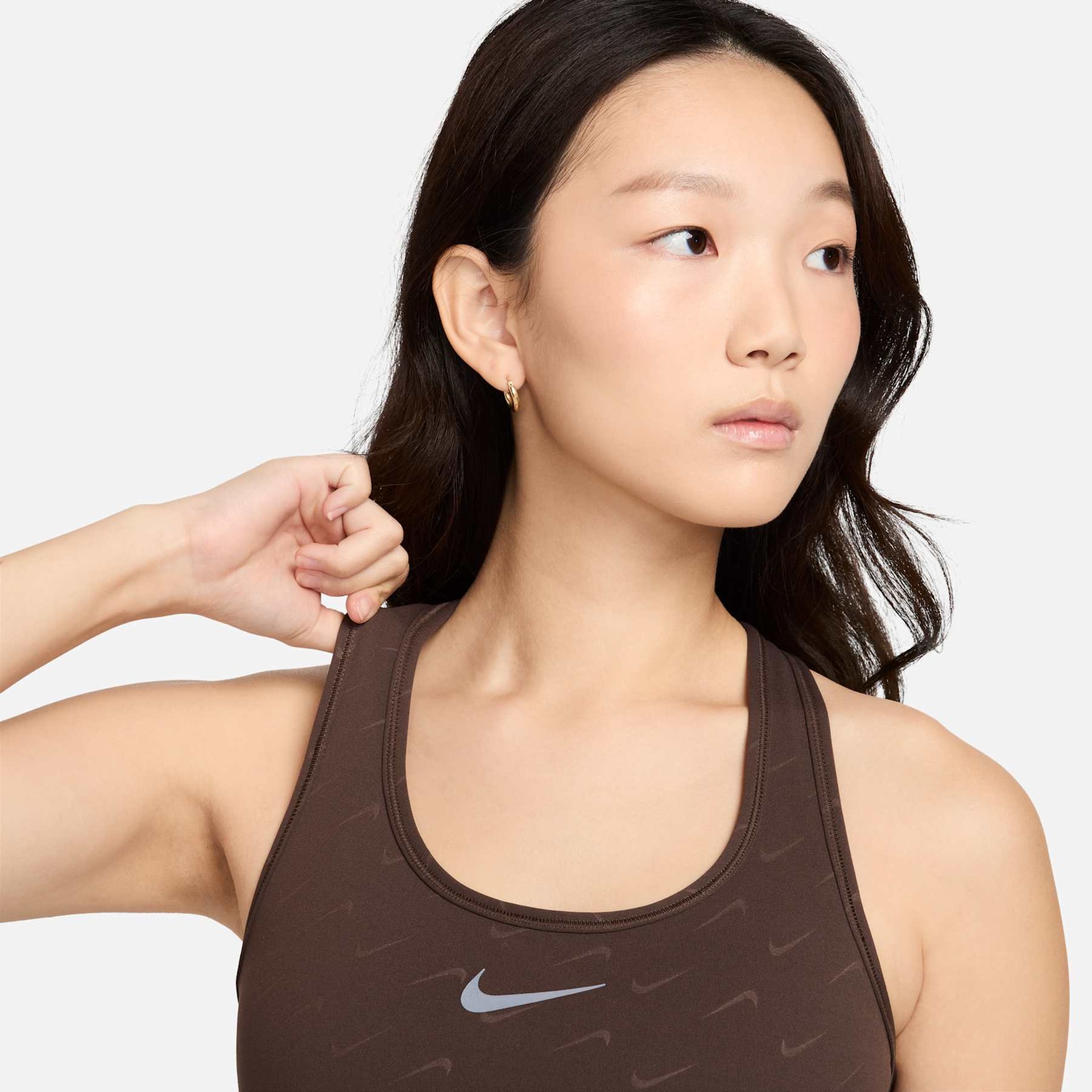 Top Nike Swoosh Feminino - Foto 5