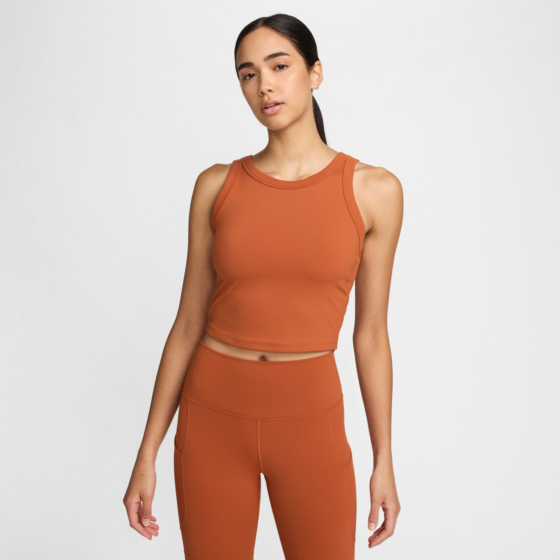 Regata Nike Dri-FIT One Cropped Feminina - Foto 1