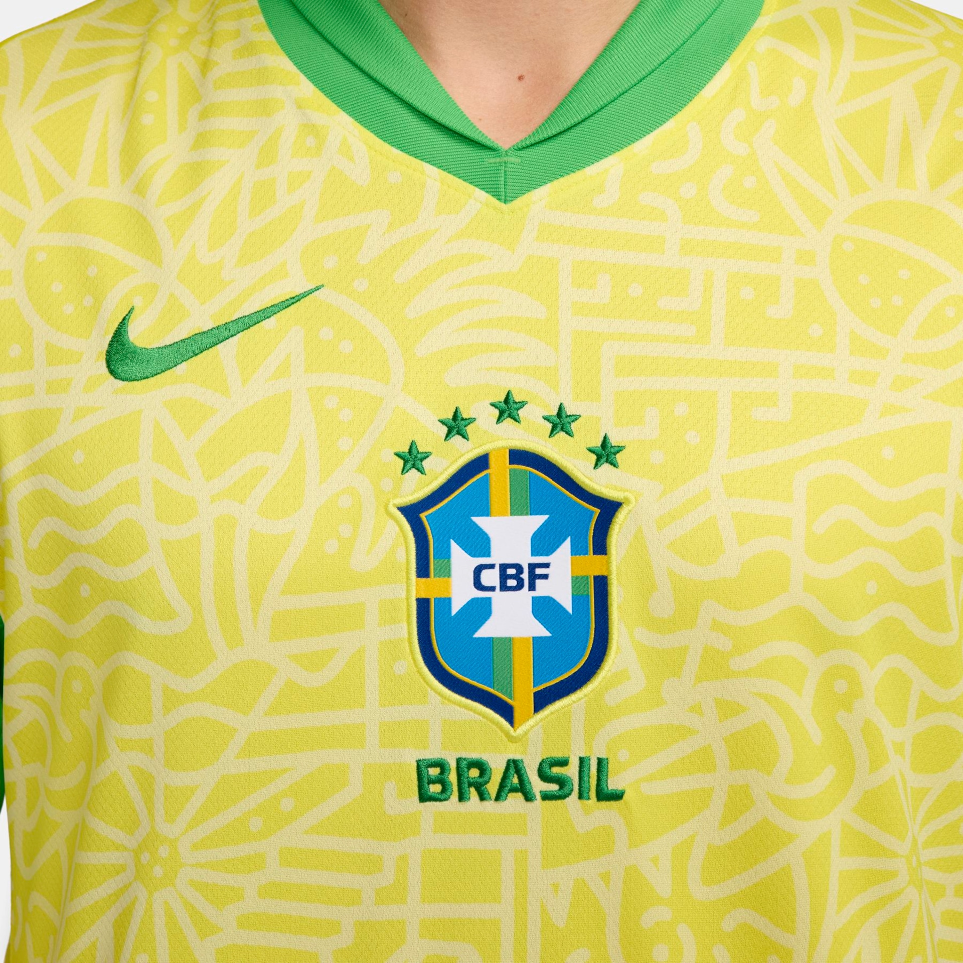 Camisa Nike Brasil I 2024/25 Torcedor Pro Masculina - Foto 6