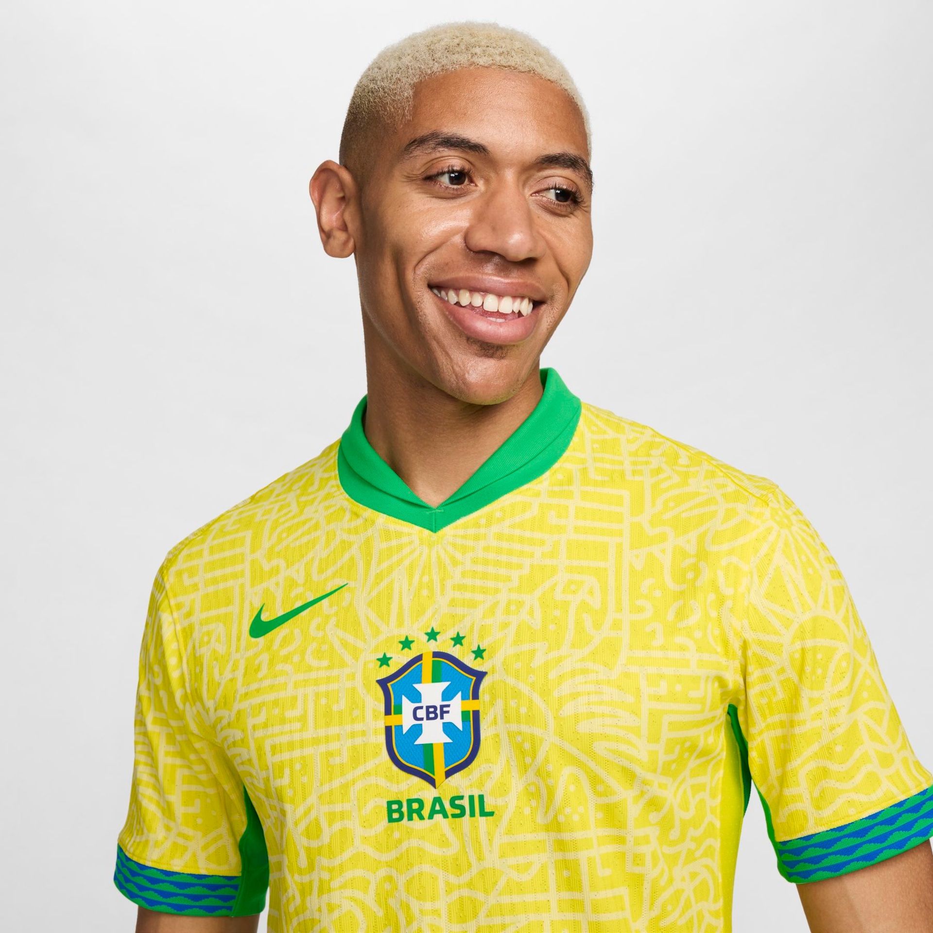 Camisa Nike Brasil I 2024/25 Jogador Masculina - Foto 3