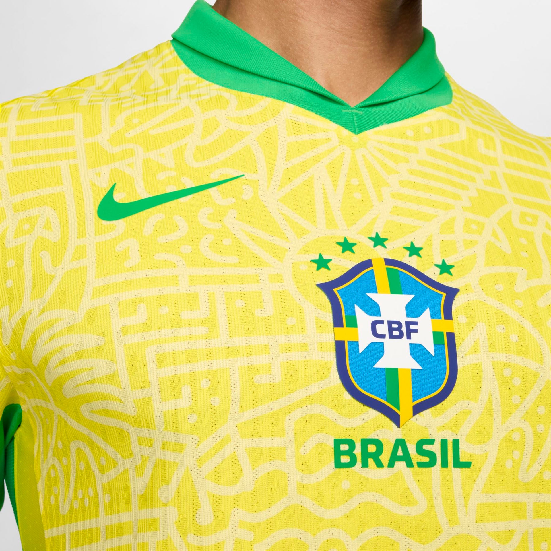 Camisa Nike Brasil I 2024/25 Jogador Masculina - Foto 4