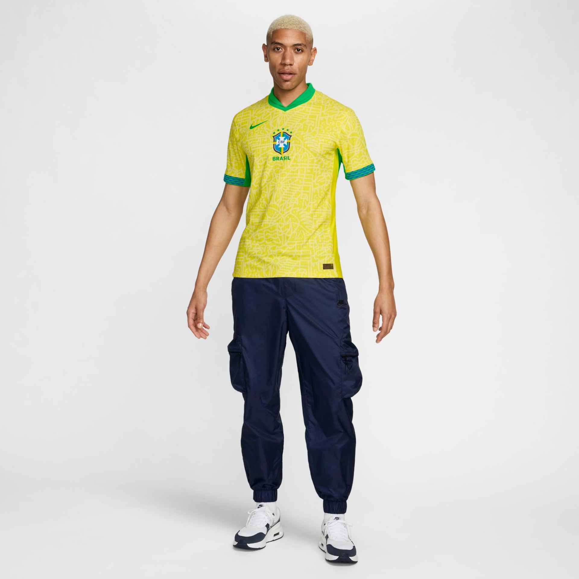 Camisa Nike Brasil I 2024/25 Jogador Masculina - Foto 7