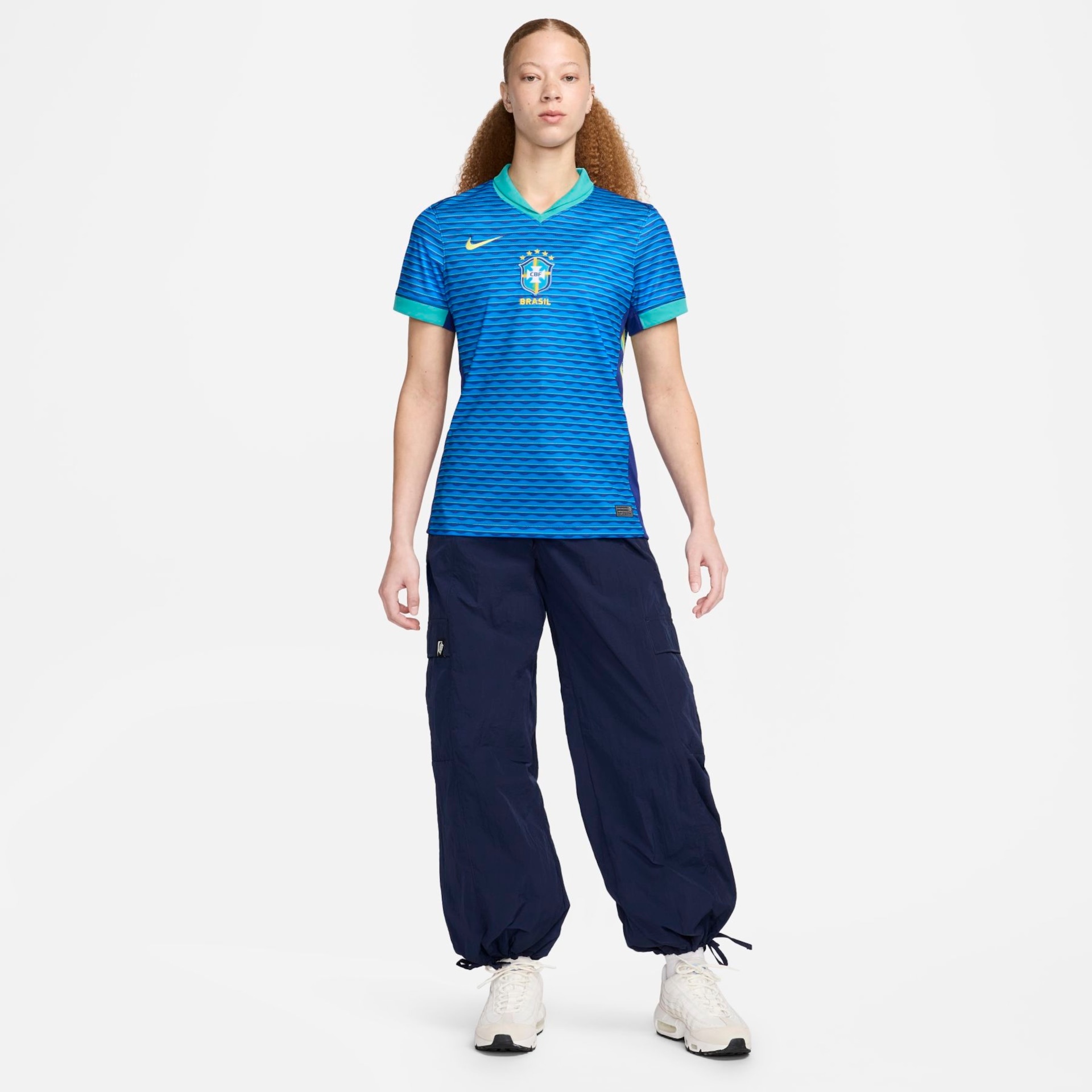 Camisa Nike Seleção Brasileira Feminina II 2024/25 Torcedora Pro Feminina - Foto 7