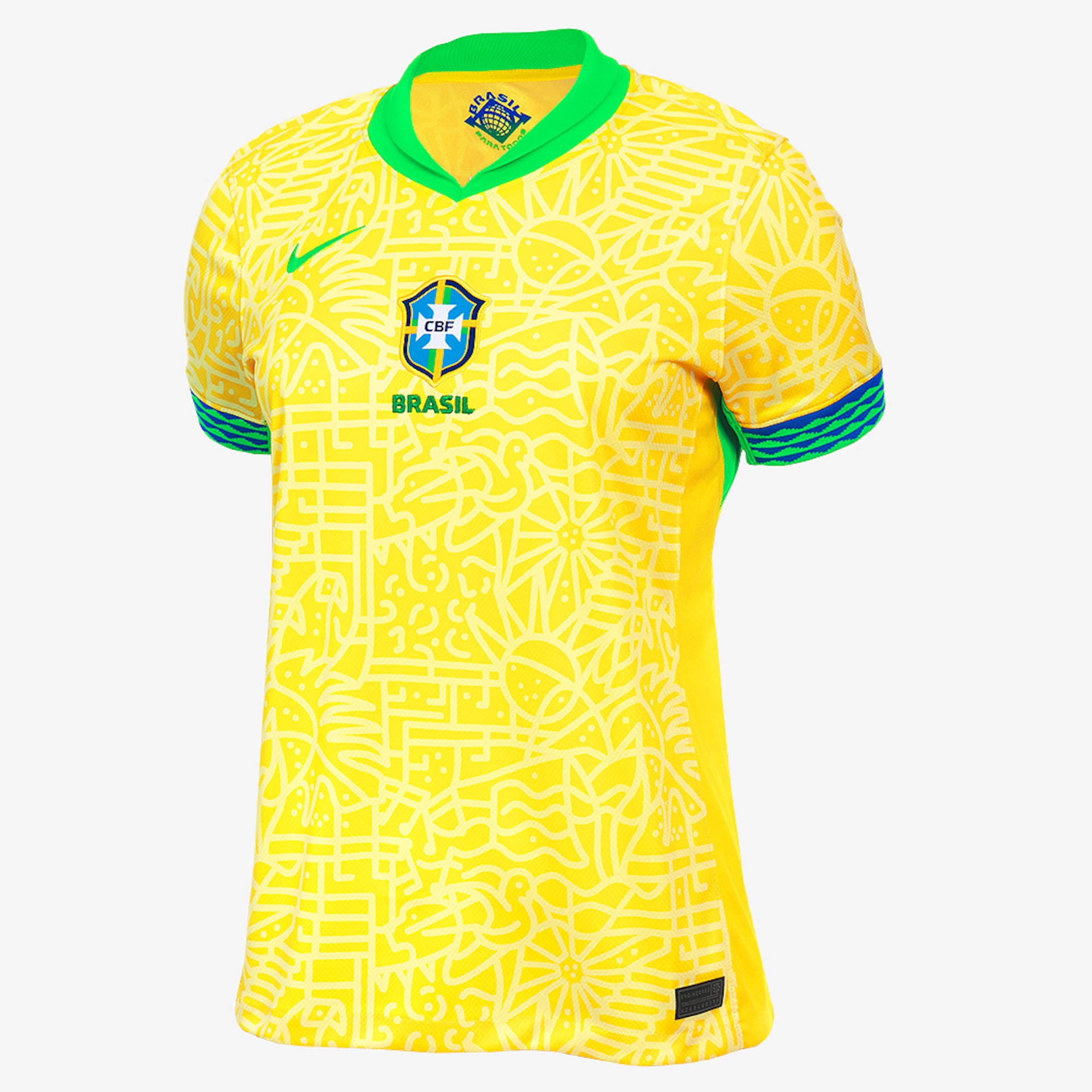 Camisa Nike Seleção Brasileira Feminina I 2024/25 Torcedora Pro Feminina - Foto 1