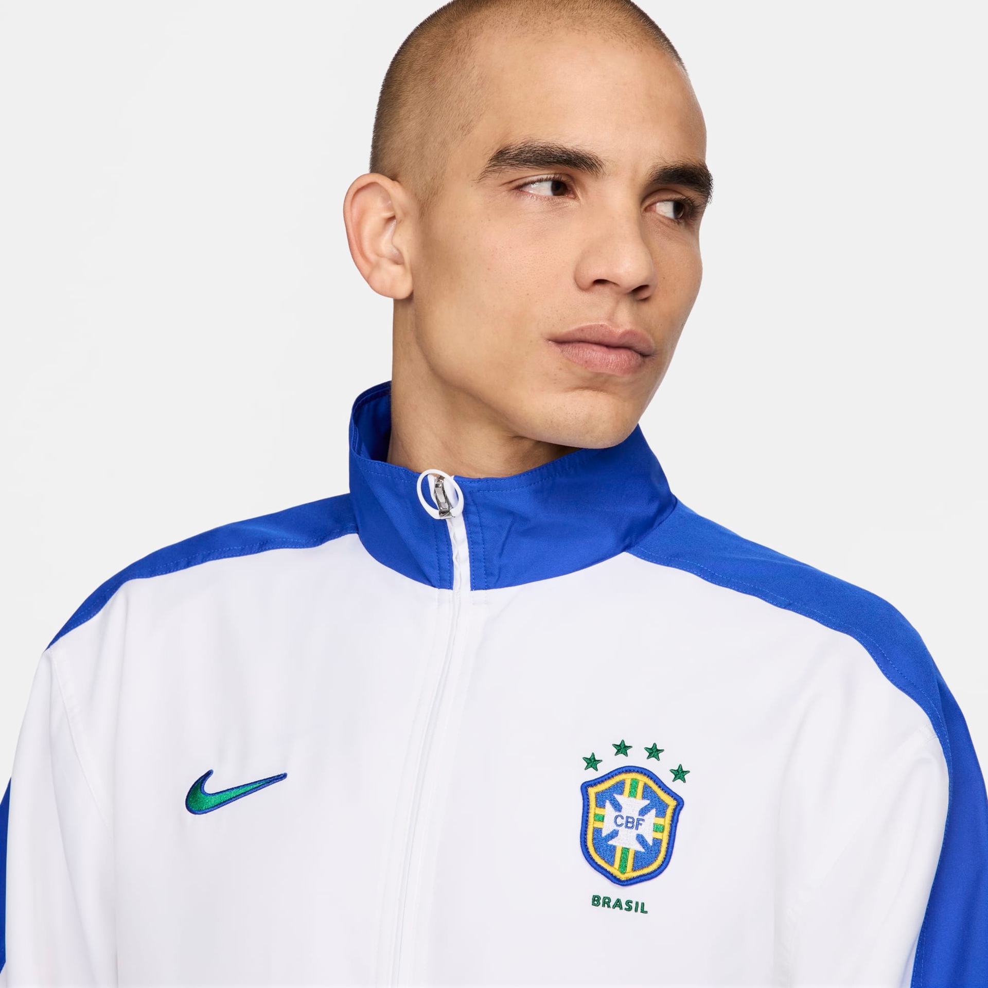 Jaqueta Nike Reedição Brasil 1998 Masculina - Foto 2