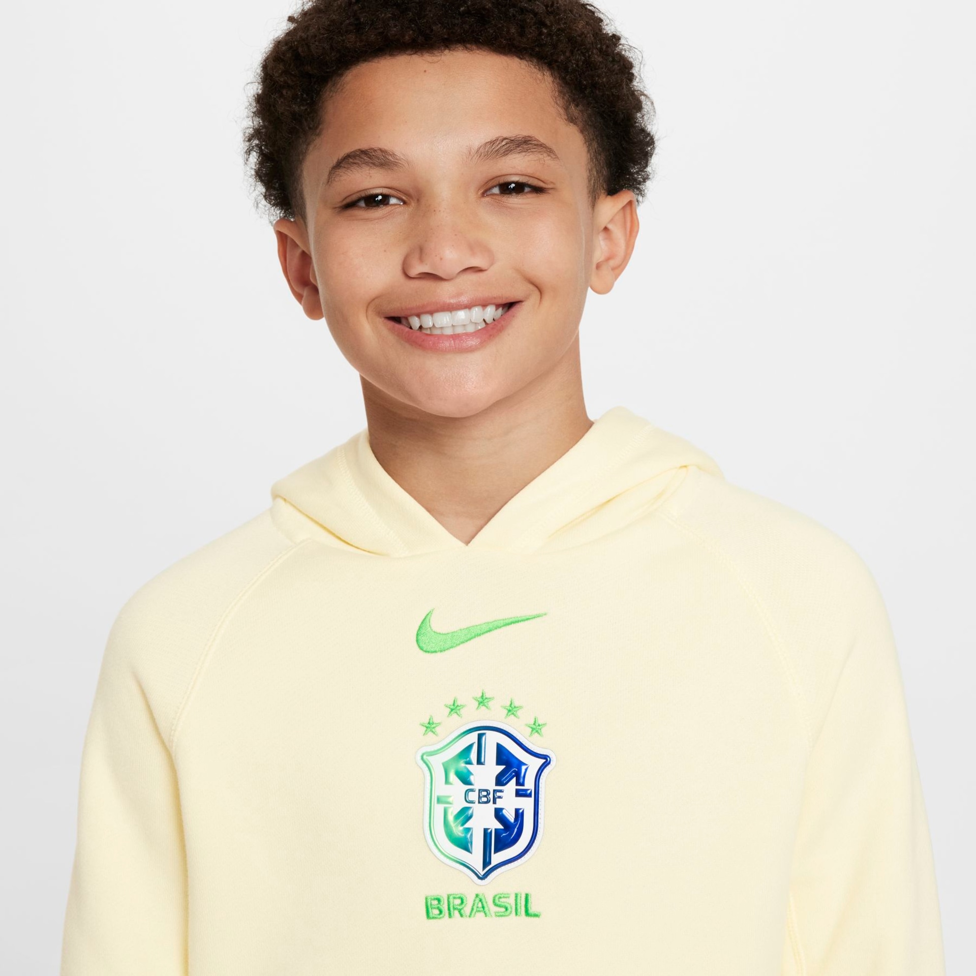 Blusão Nike Sportswear Brasil Infantil - Foto 3