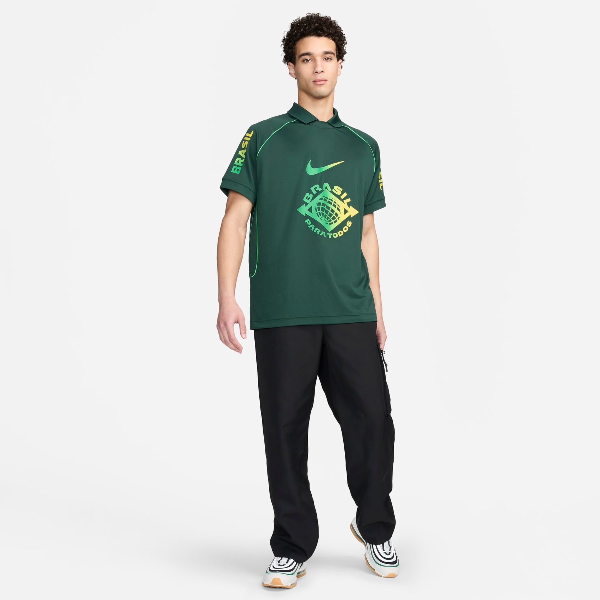 Camiseta Nike Dri-FIT F.C. Brasil Masculina - Foto 7