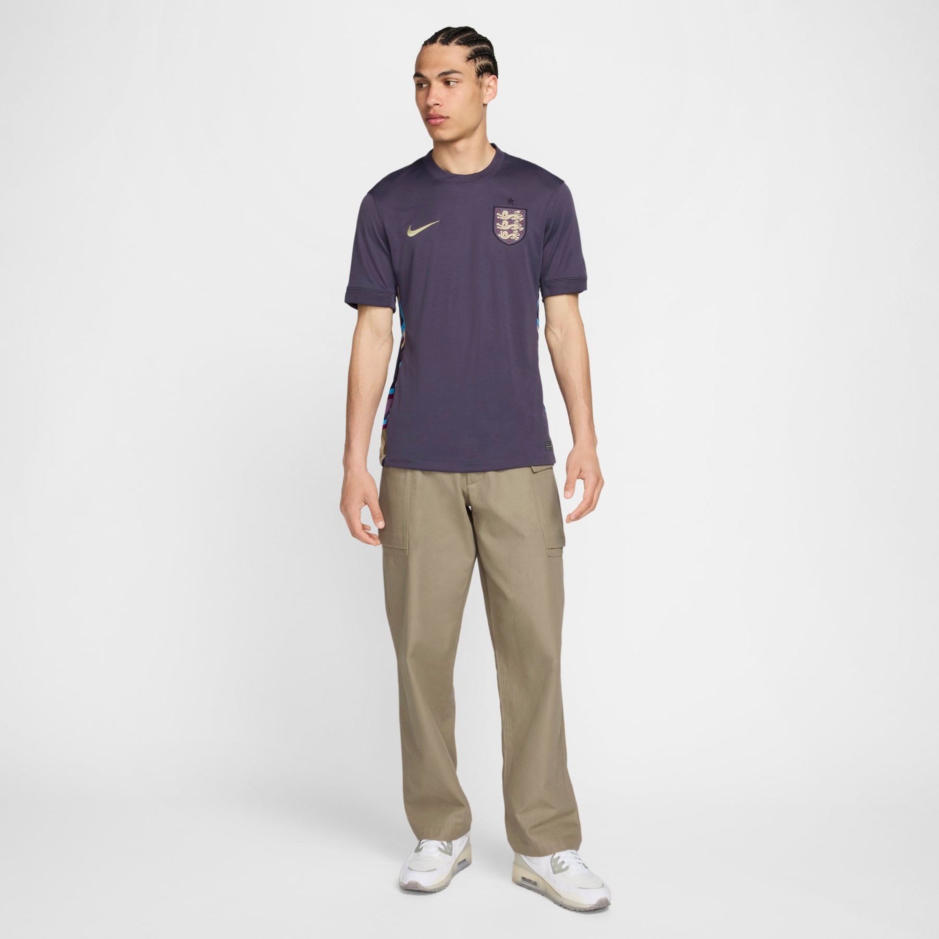 Camisa Nike Inglaterra II 2024/25 Torcedor Pro Masculina - Foto 6
