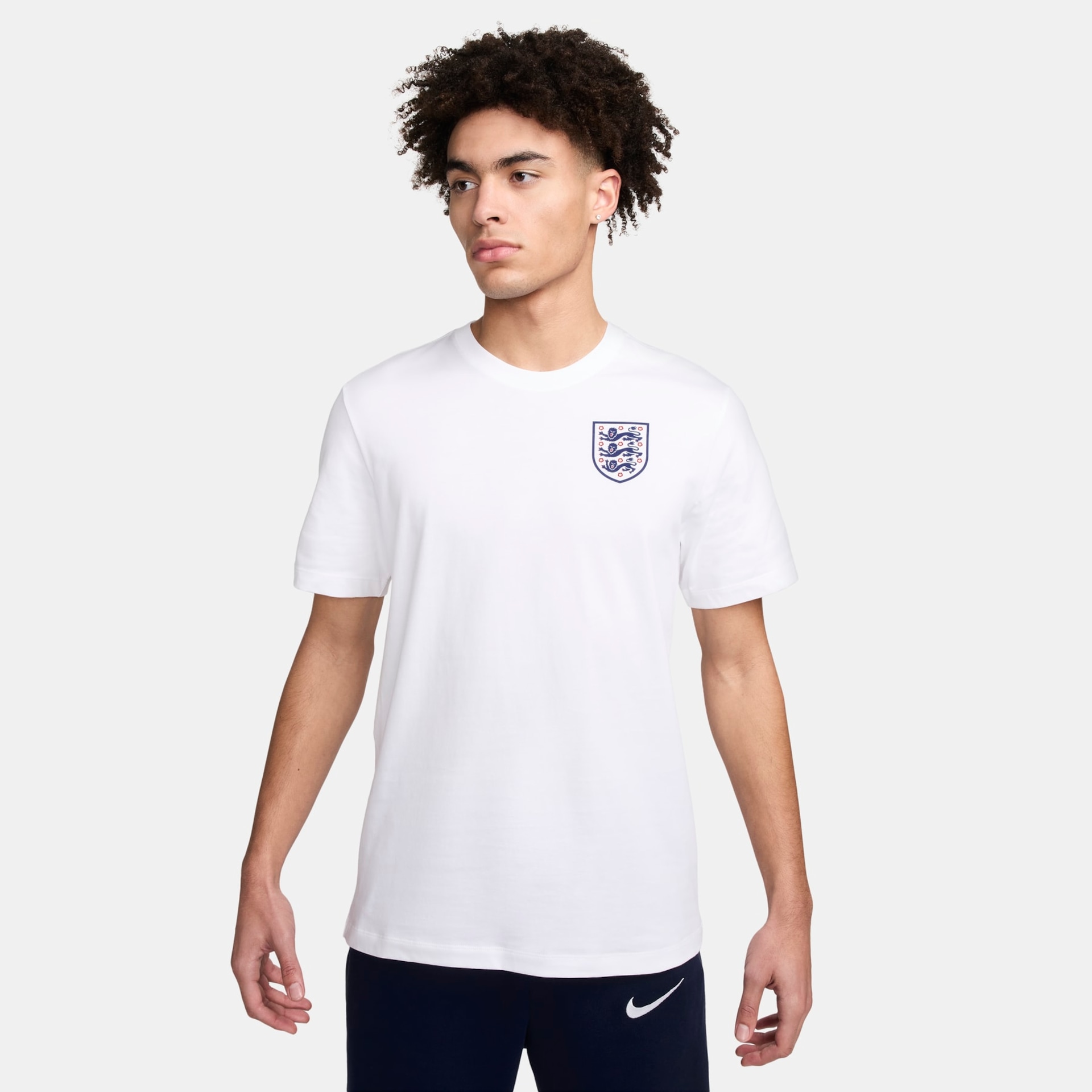 Camiseta Nike Inglaterra Crest Masculina - Foto 1