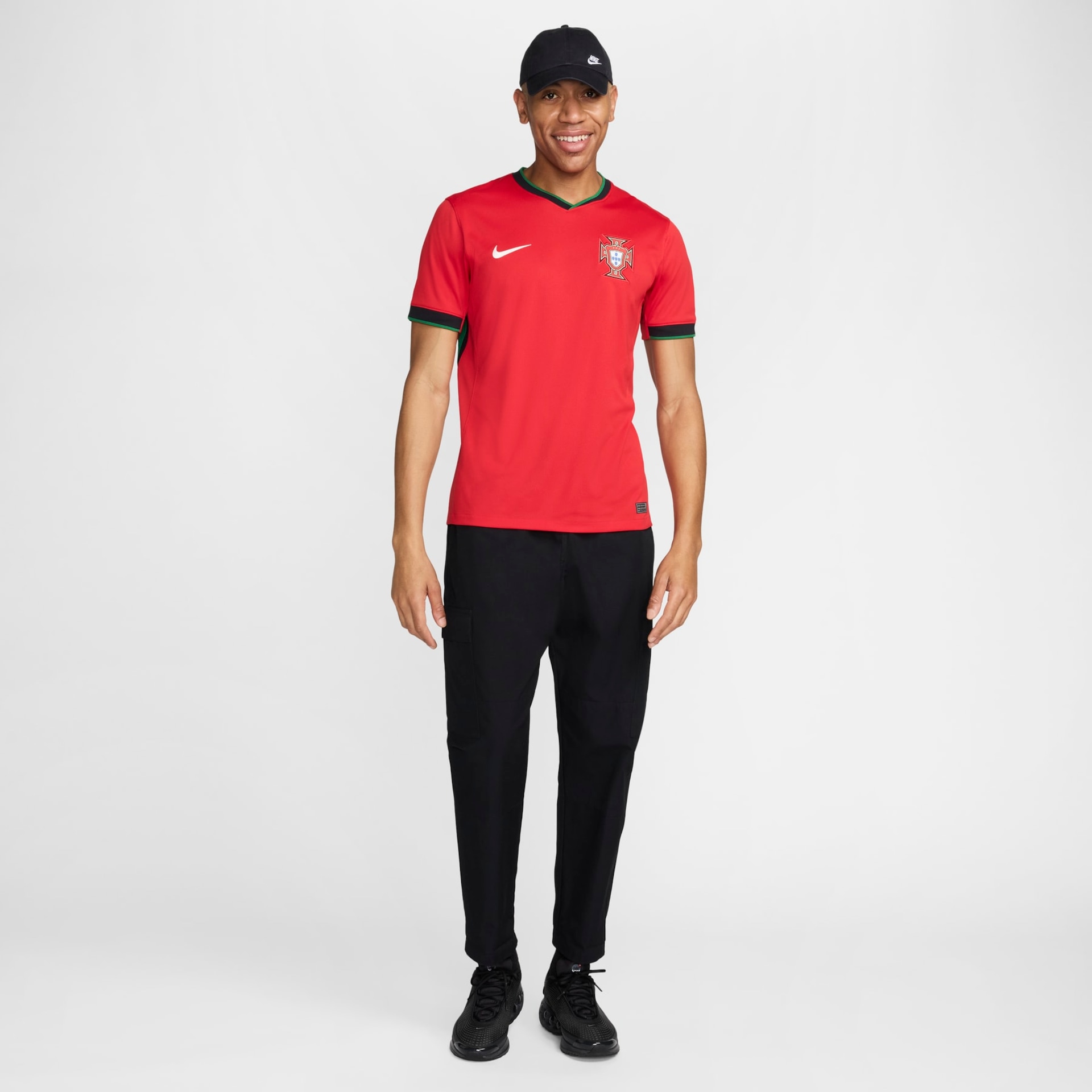 Camisa Nike Portugal I 2024/25 Torcedor Pro Masculina - Foto 8