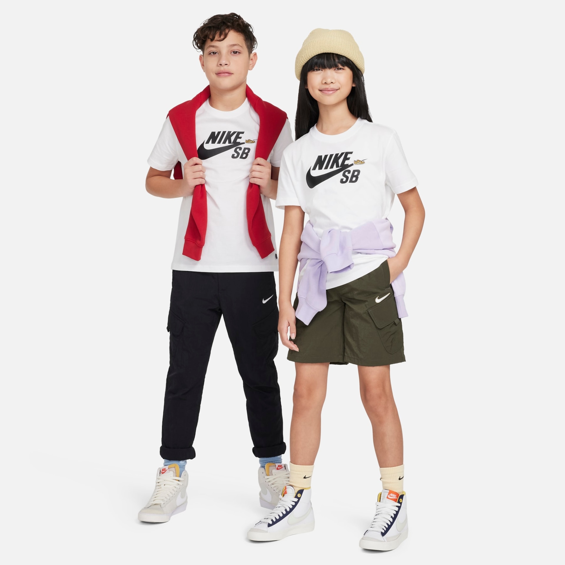 Camiseta Nike Sportswear SB Infantil - Foto 5