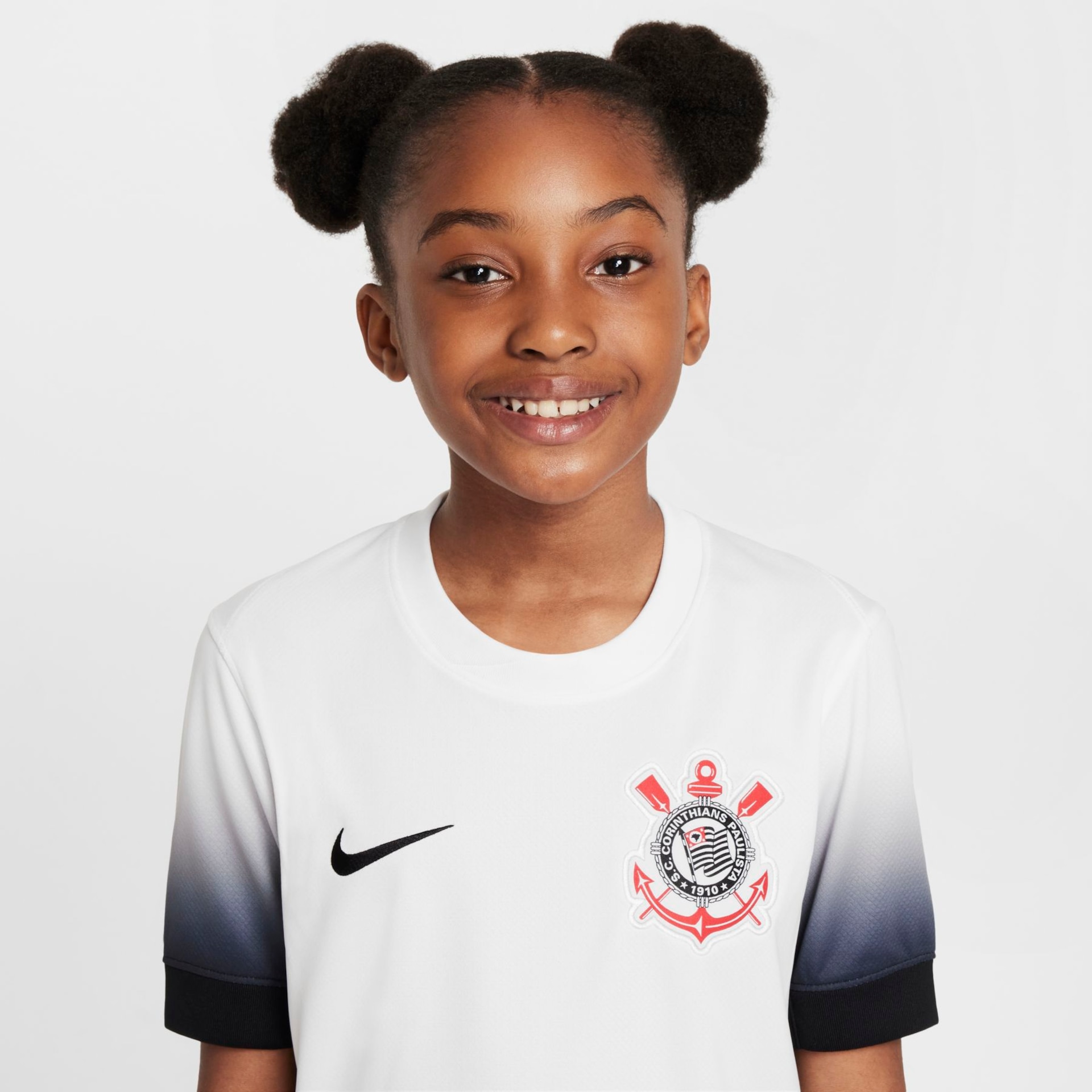 Camisa Nike Corinthians I 2024/25 Torcedor Pro Infantil - Foto 5