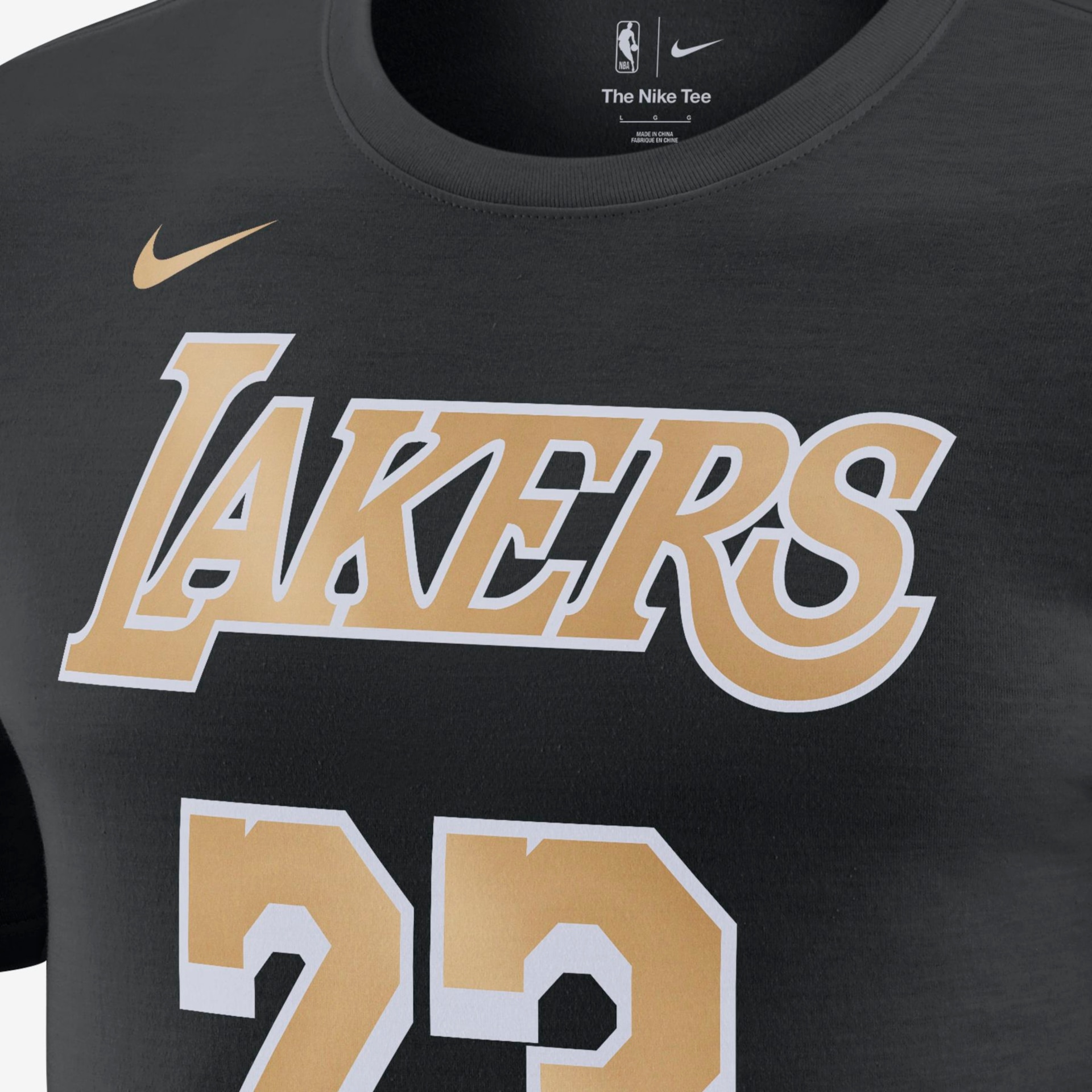 Camiseta Nike NBA LeBron James Select Series Masculina - Foto 3