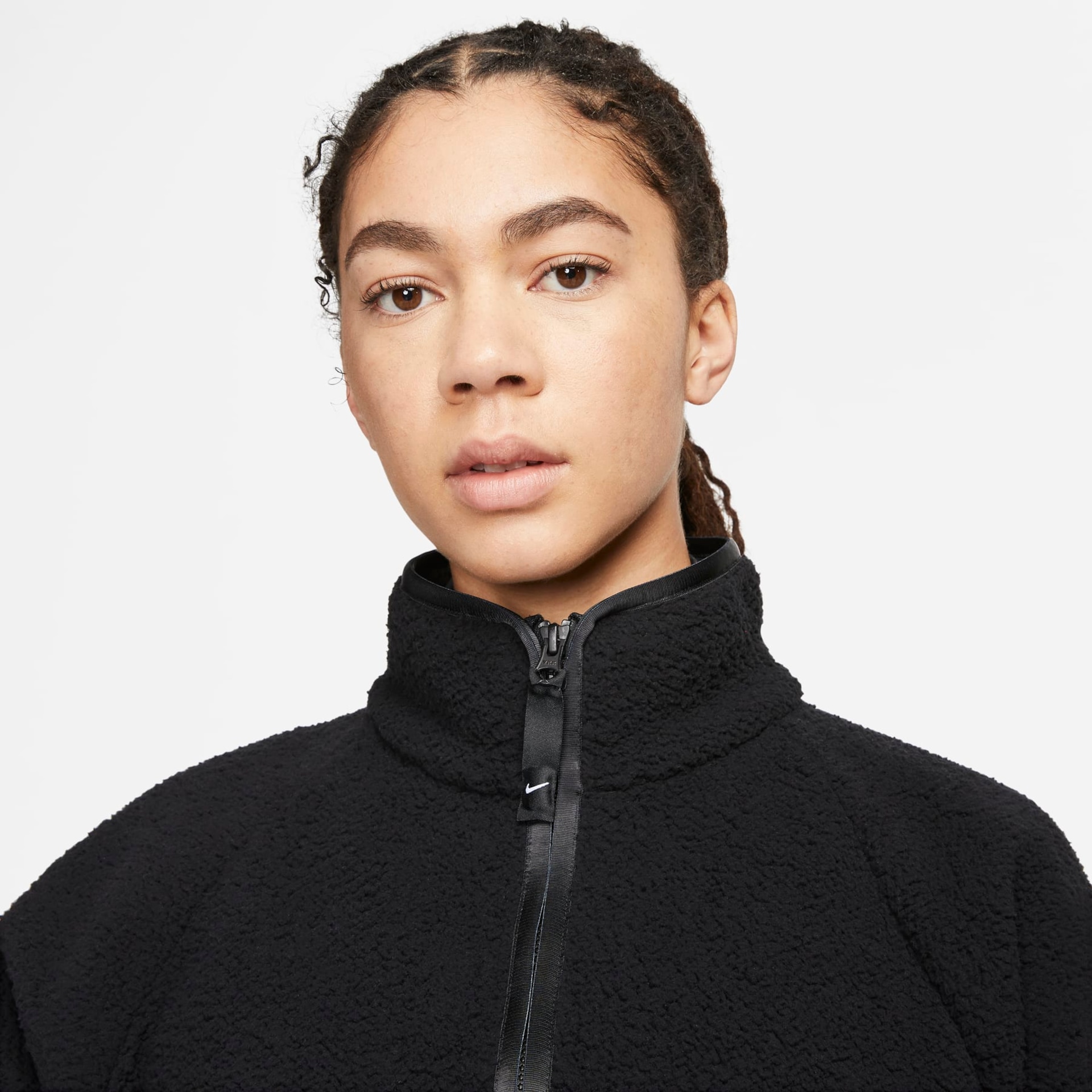 Jaqueta Nike Sportswear Sherpa Feminina - Foto 3