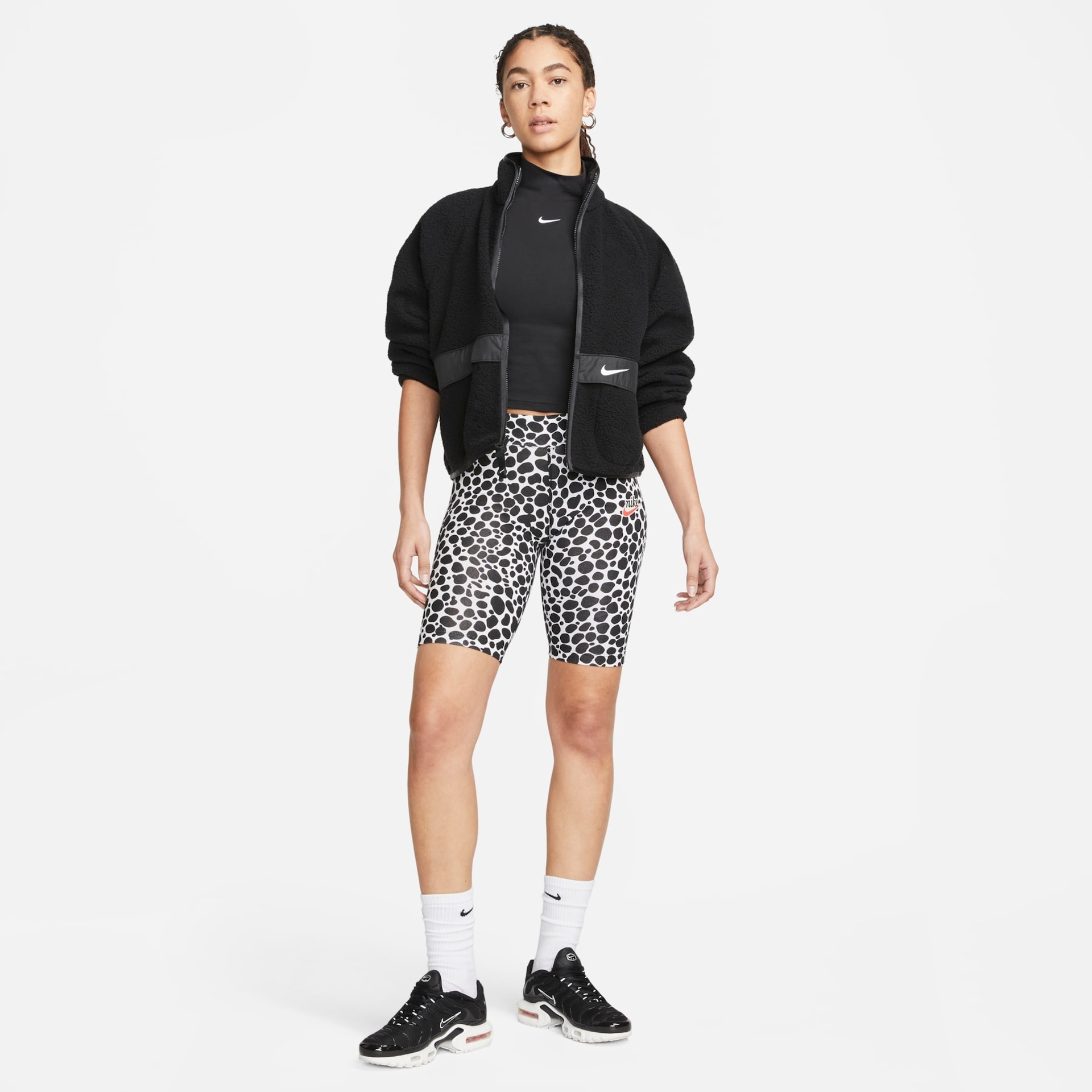 Jaqueta Nike Sportswear Sherpa Feminina - Foto 5